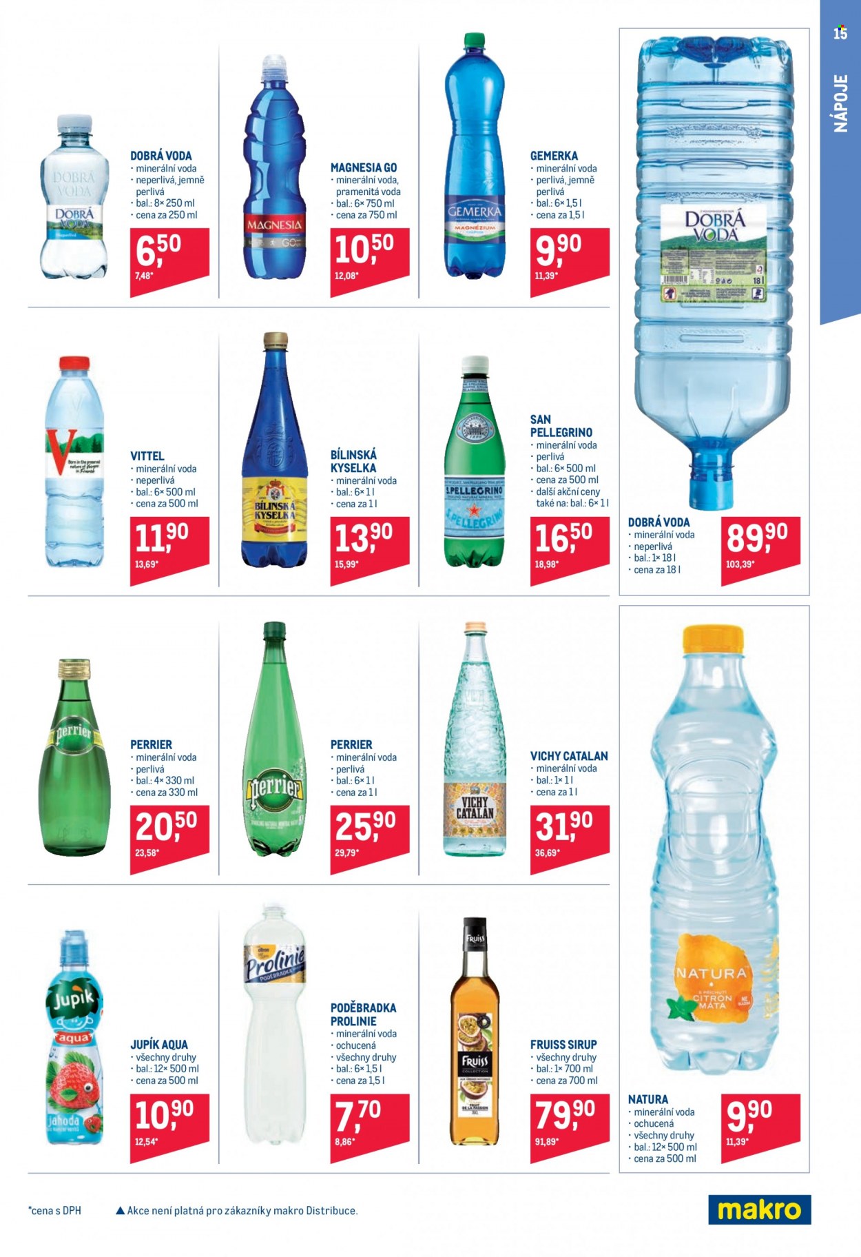 Leták MAKRO - 17.8.2022 - 30.8.2022. Strana 15