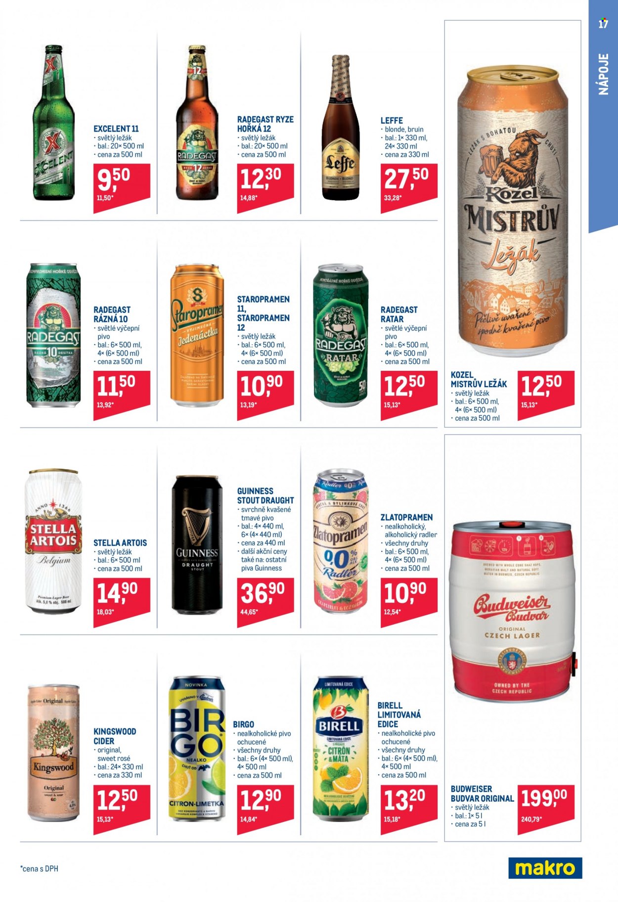 Leták MAKRO - 17.8.2022 - 30.8.2022. Strana 17