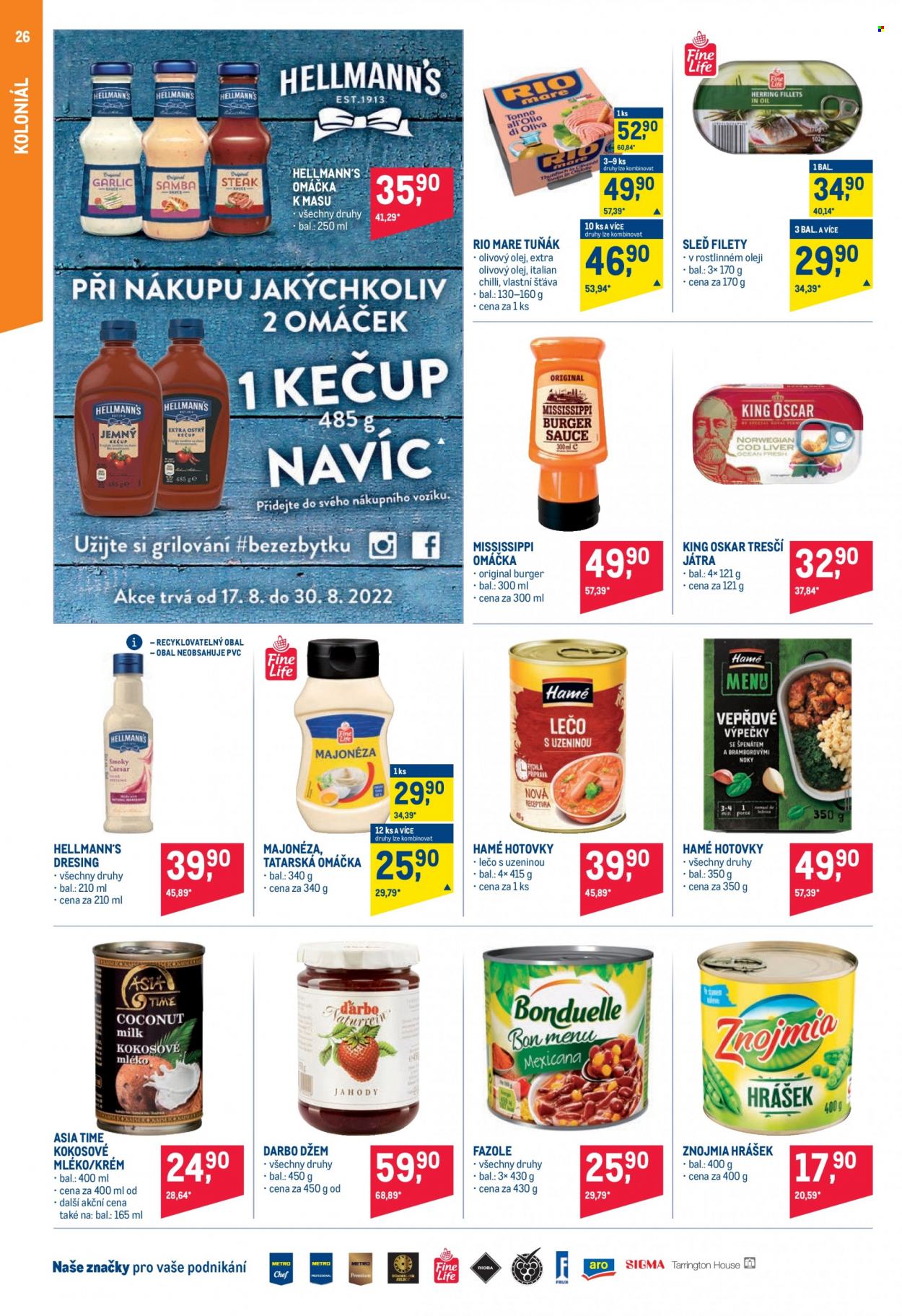 Leták MAKRO - 17.8.2022 - 30.8.2022. Strana 26