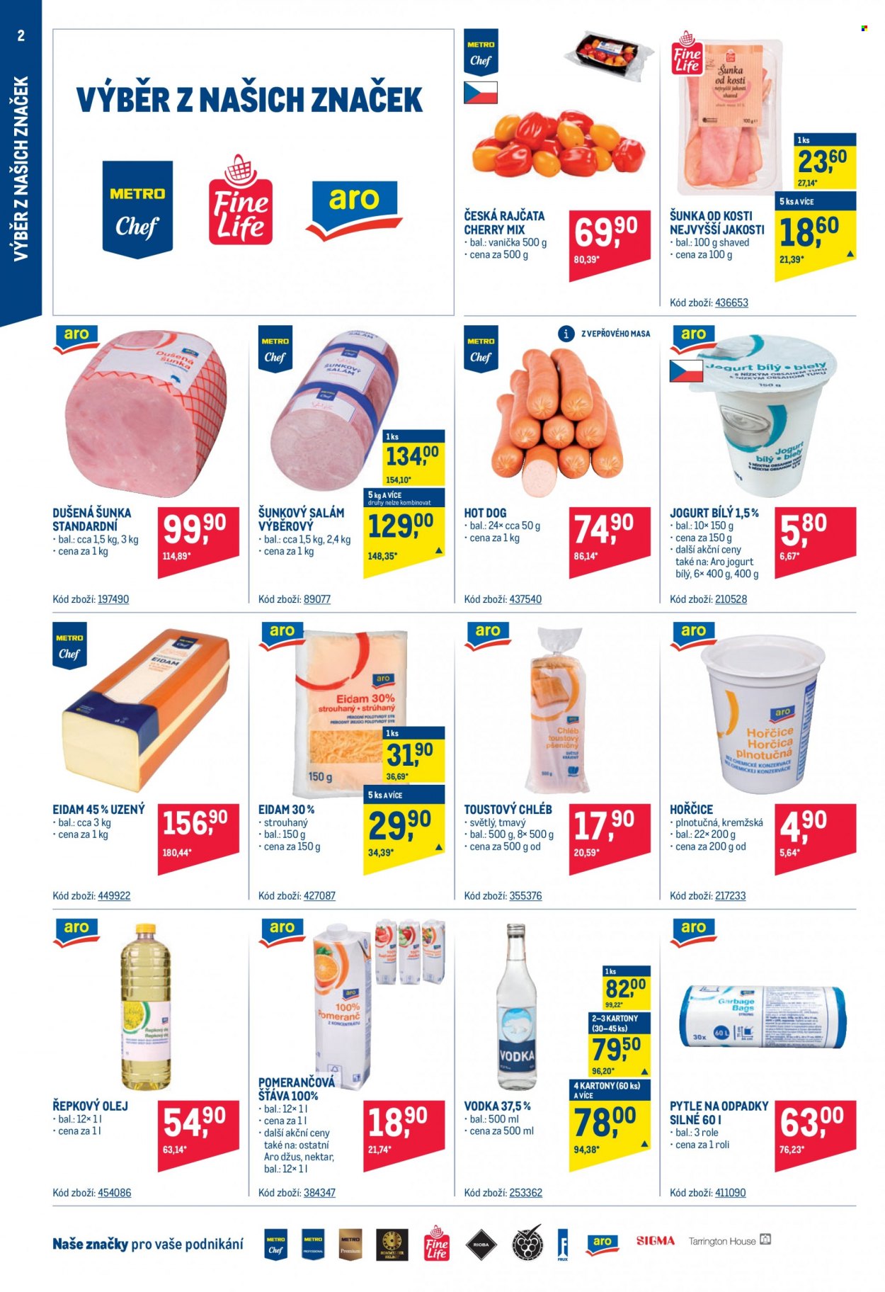 Leták MAKRO - 17.8.2022 - 30.8.2022. Strana 2