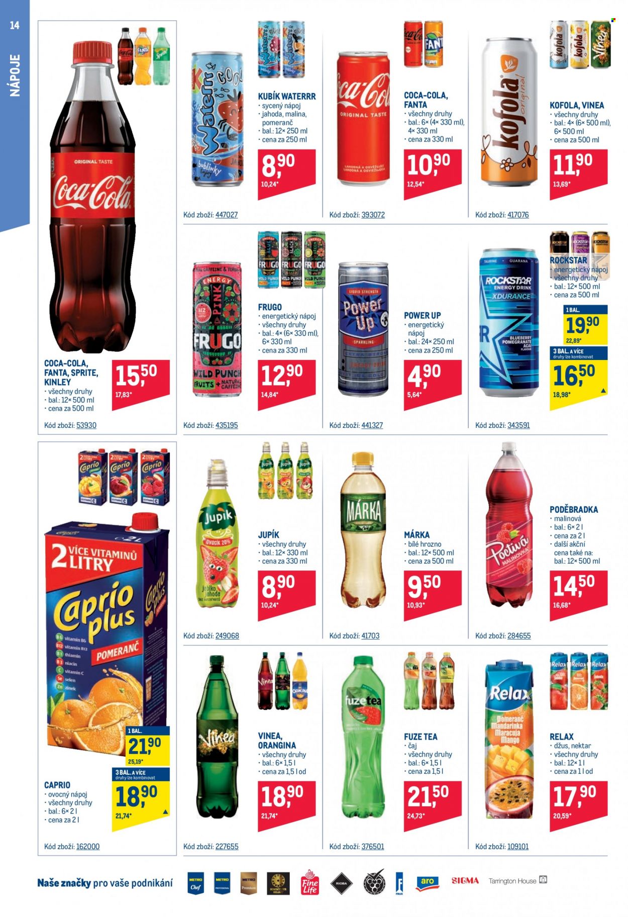 Leták MAKRO - 17.8.2022 - 30.8.2022. Strana 14