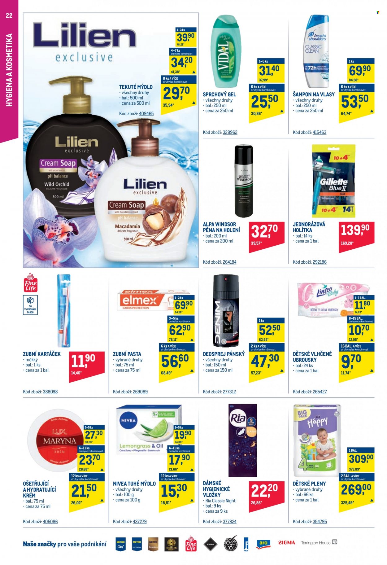 Leták MAKRO - 17.8.2022 - 30.8.2022. Strana 22