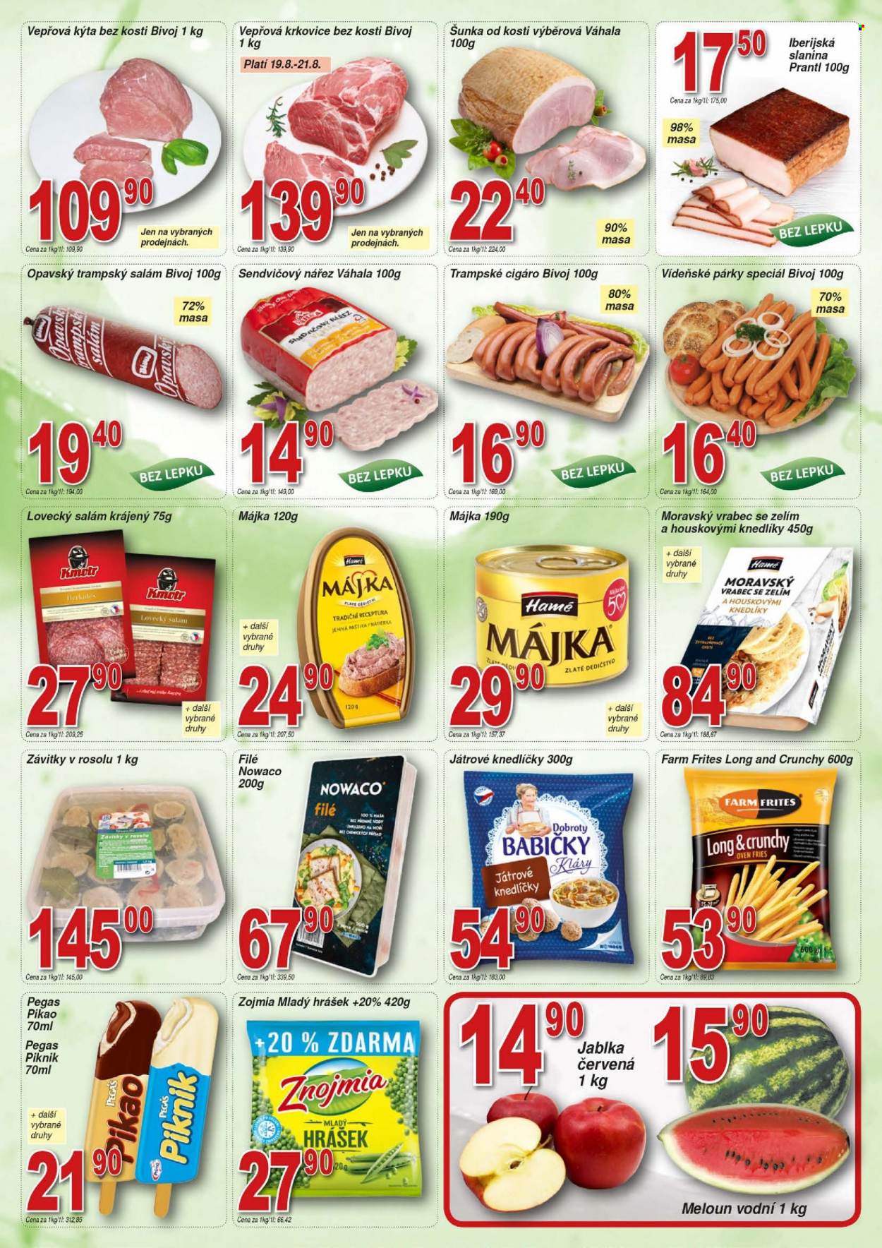 Leták Hruška - 16.8.2022 - 22.8.2022. Strana 2