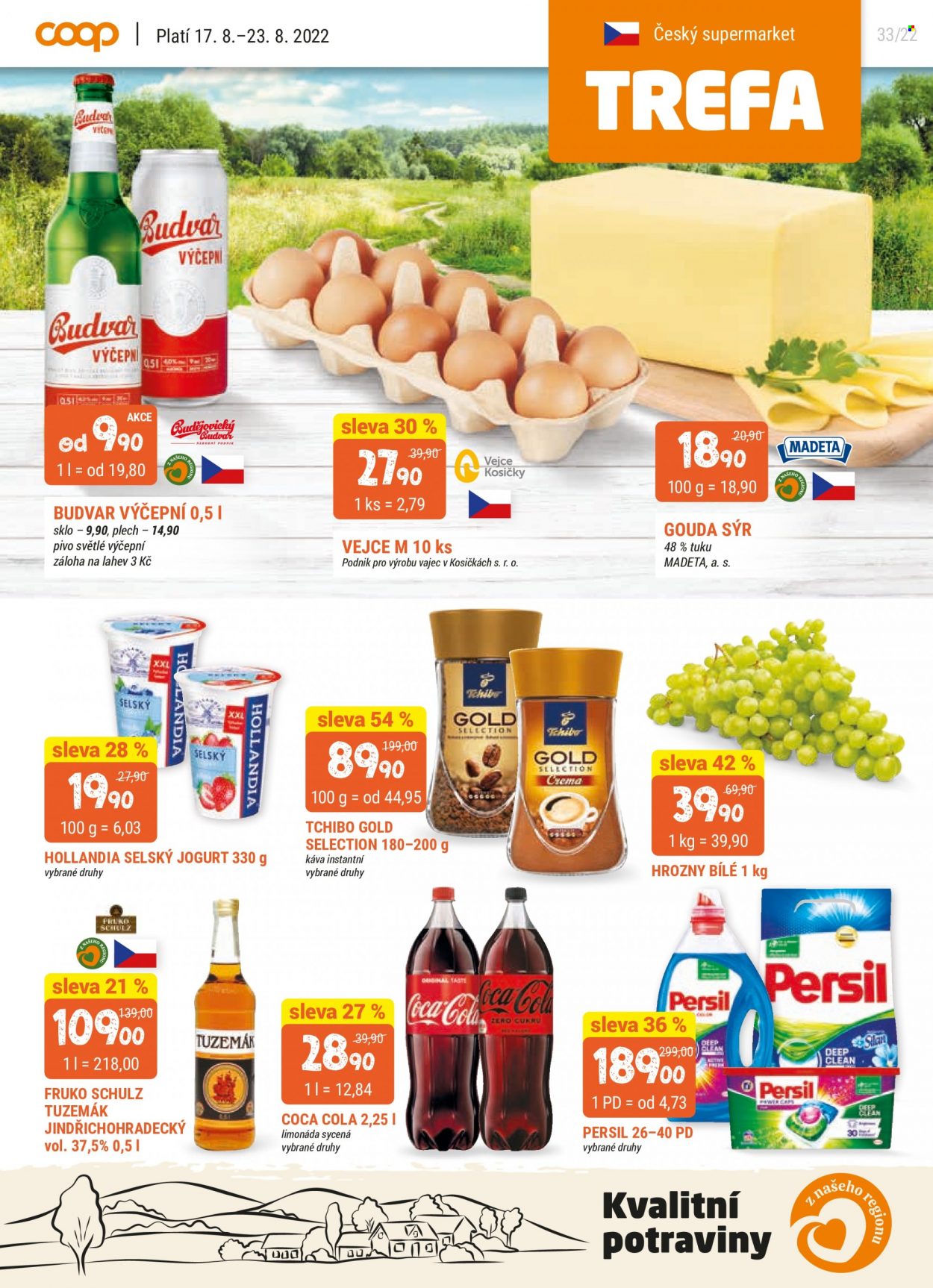Leták TREFA coop - 17.8.2022 - 23.8.2022. Strana 1