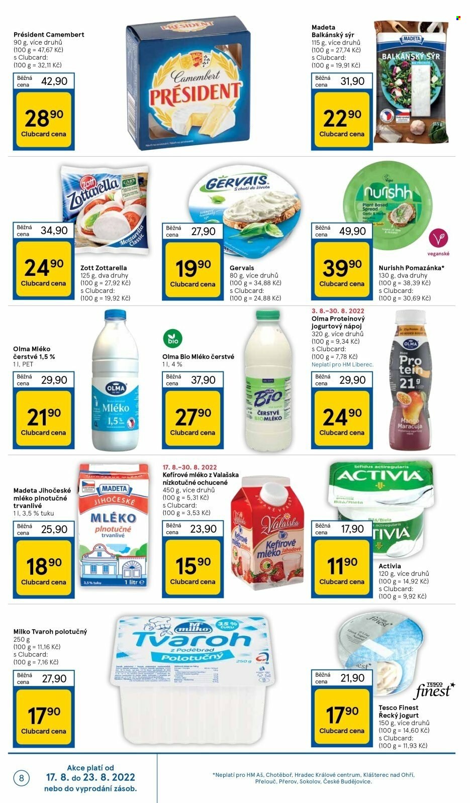 Leták TESCO - 17.8.2022 - 23.8.2022. Strana 8