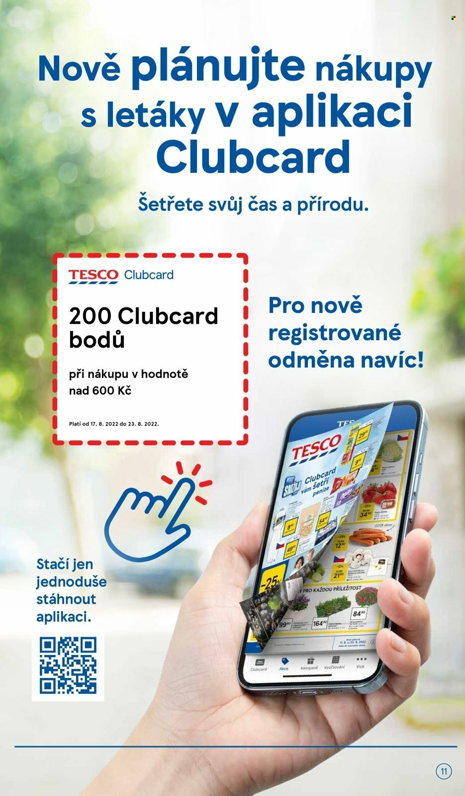 Leták TESCO - 17.8.2022 - 23.8.2022. Strana 11