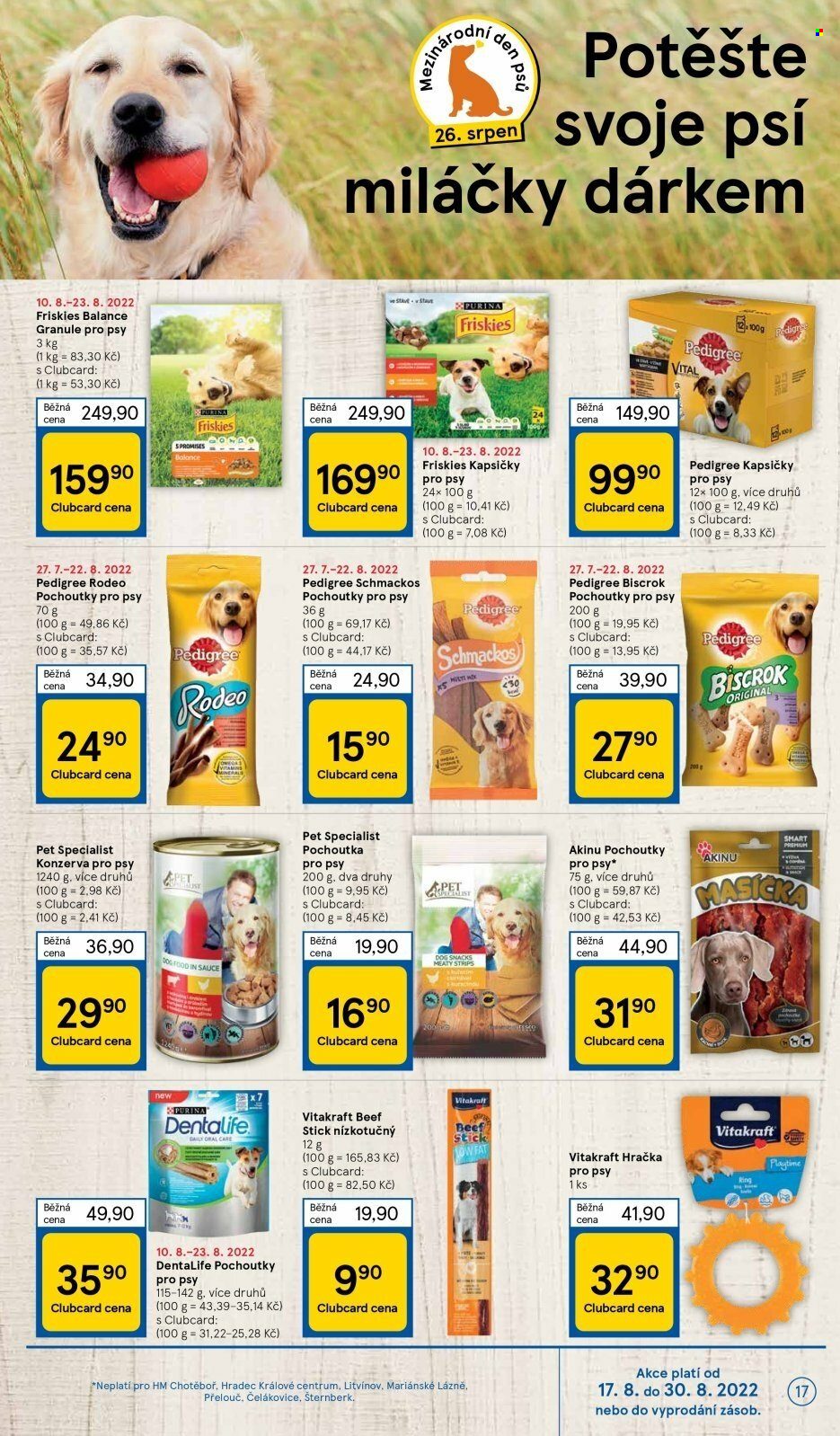 Leták TESCO - 17.8.2022 - 23.8.2022. Strana 17