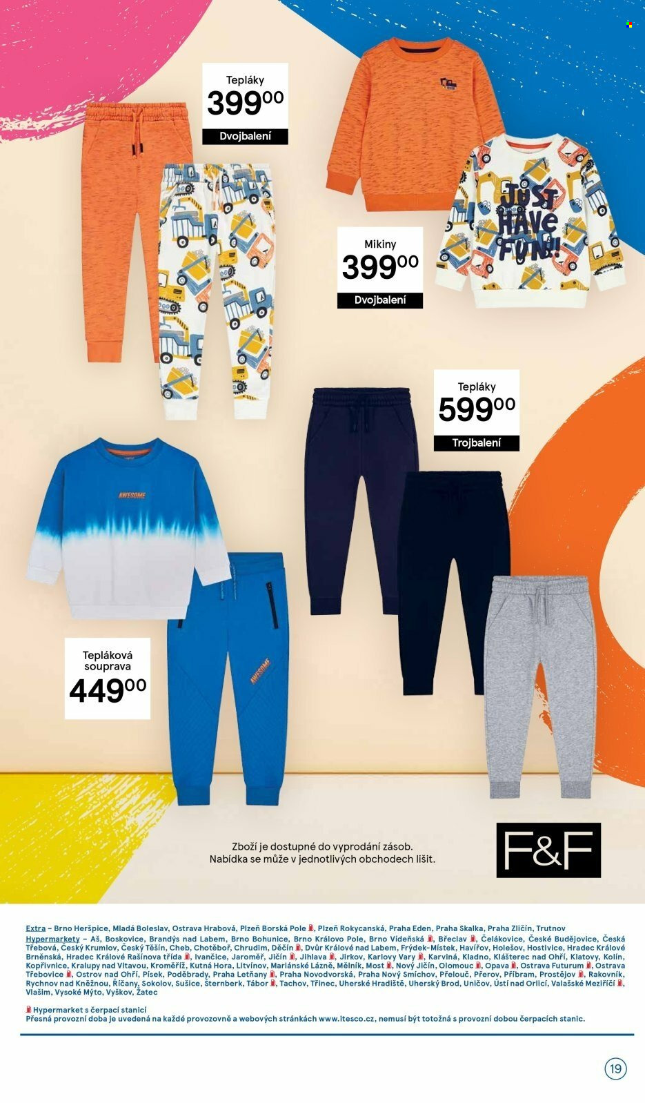 Leták TESCO - 16.8.2022 - 18.9.2022. Strana 19