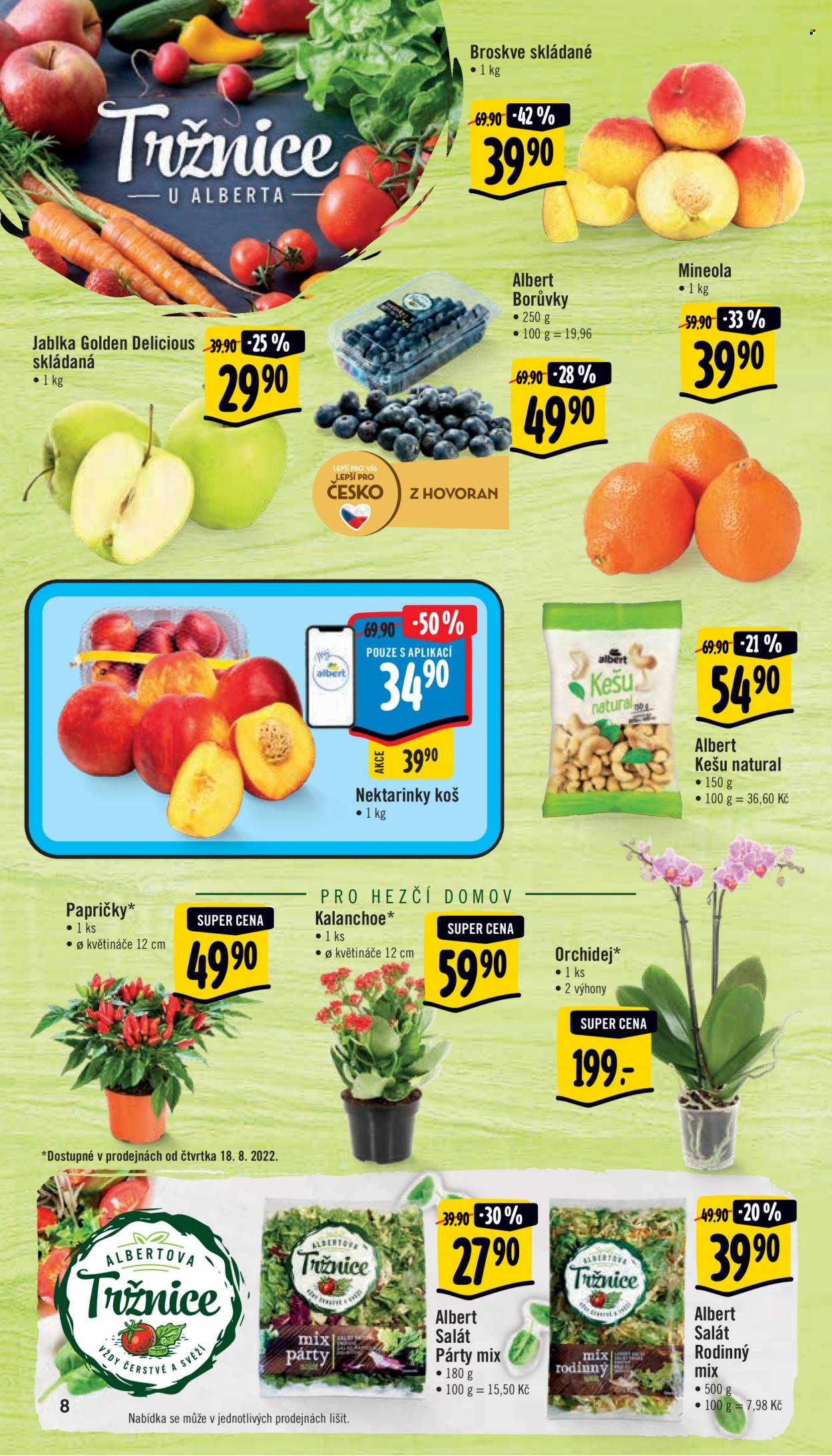 Leták Albert Supermarket - 17.8.2022 - 23.8.2022. Strana 8