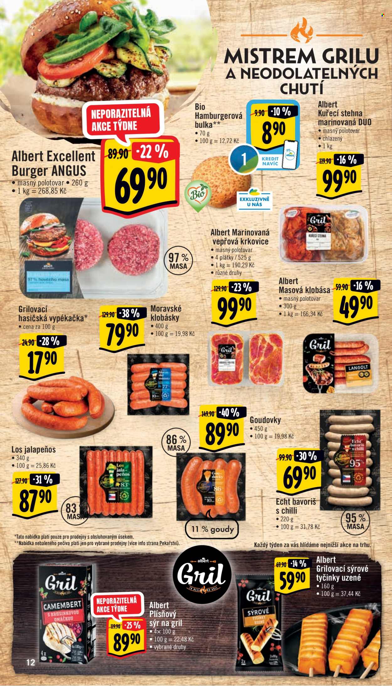 Leták Albert Supermarket - 17.8.2022 - 23.8.2022. Strana 12