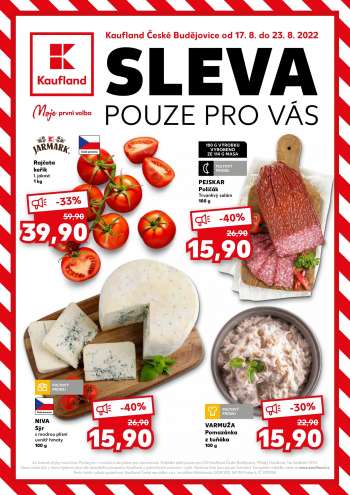 Leták Kaufland - 17.8.2022 - 23.8.2022.