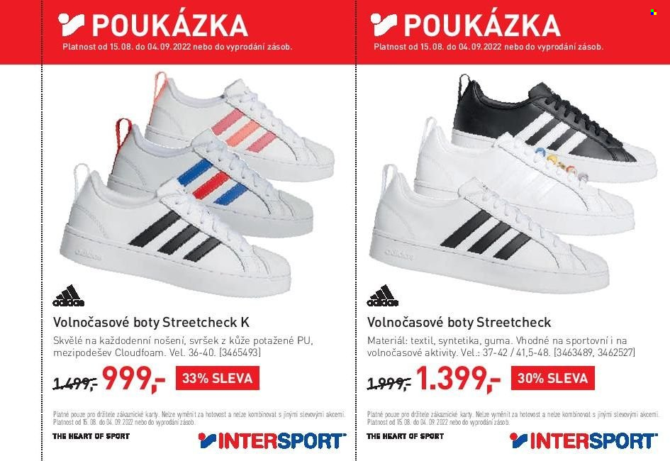 Leták INTERSPORT - 15.8.2022 - 4.9.2022. Strana 17
