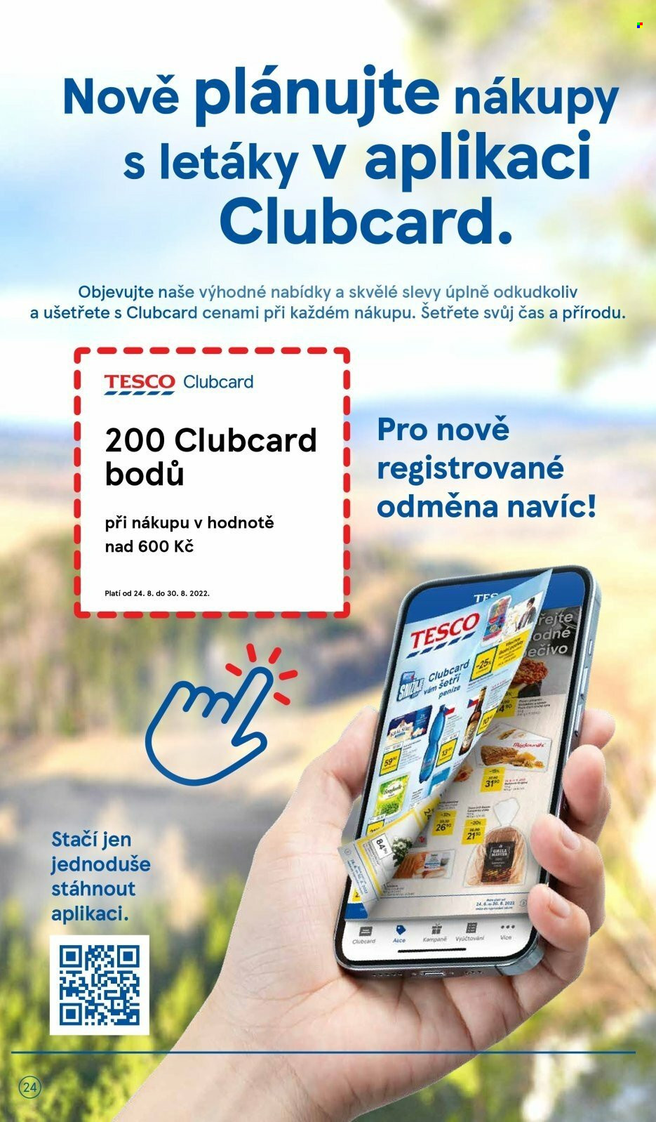 Leták TESCO - 24.8.2022 - 30.8.2022. Strana 24