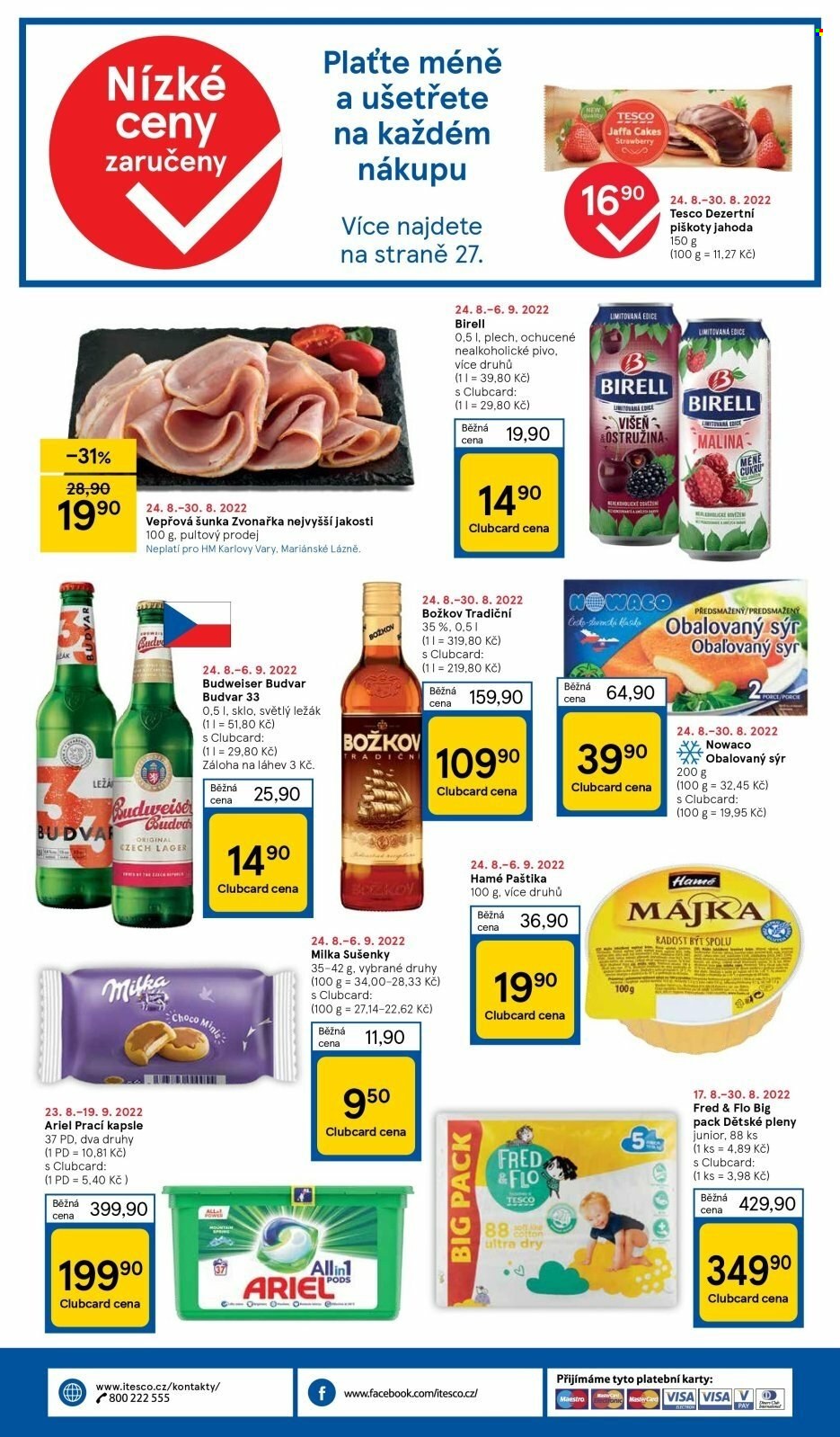 Leták TESCO - 24.8.2022 - 30.8.2022. Strana 28