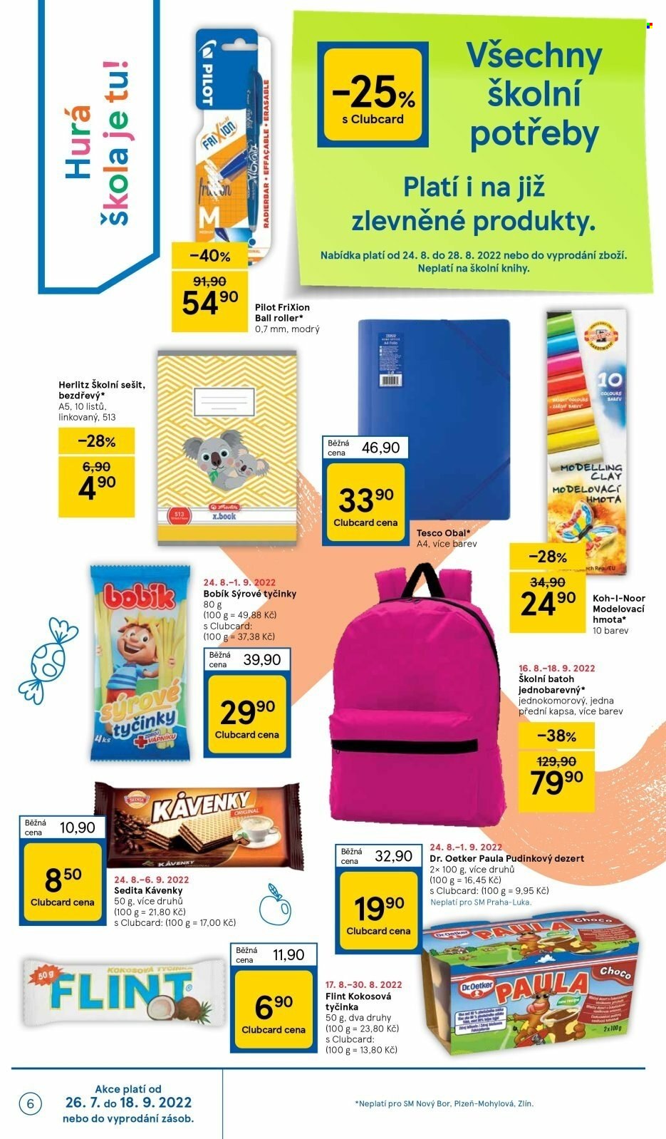 Leták TESCO supermarket - 24.8.2022 - 30.8.2022. Strana 6