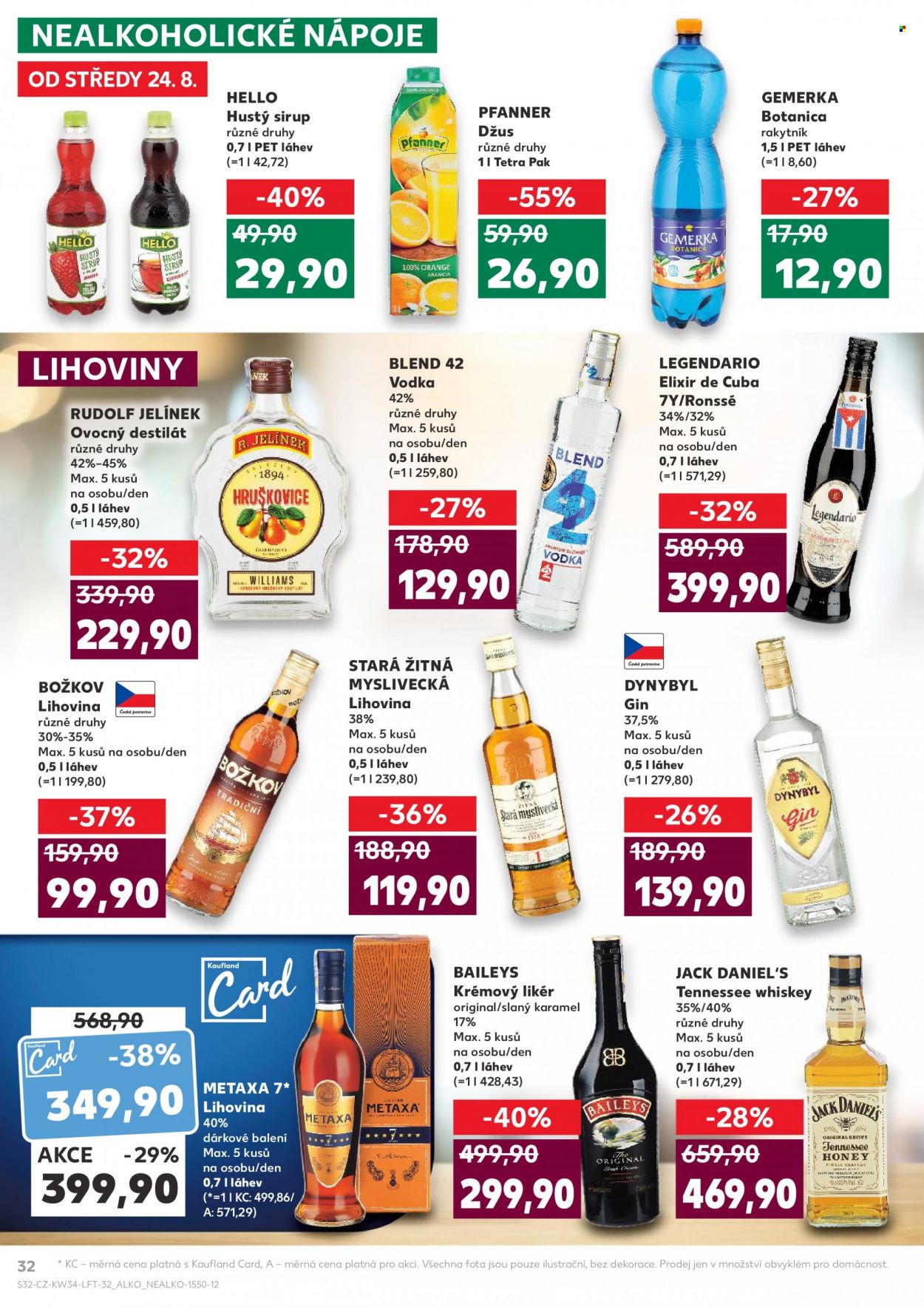 Leták Kaufland - 24.8.2022 - 30.8.2022. Strana 32