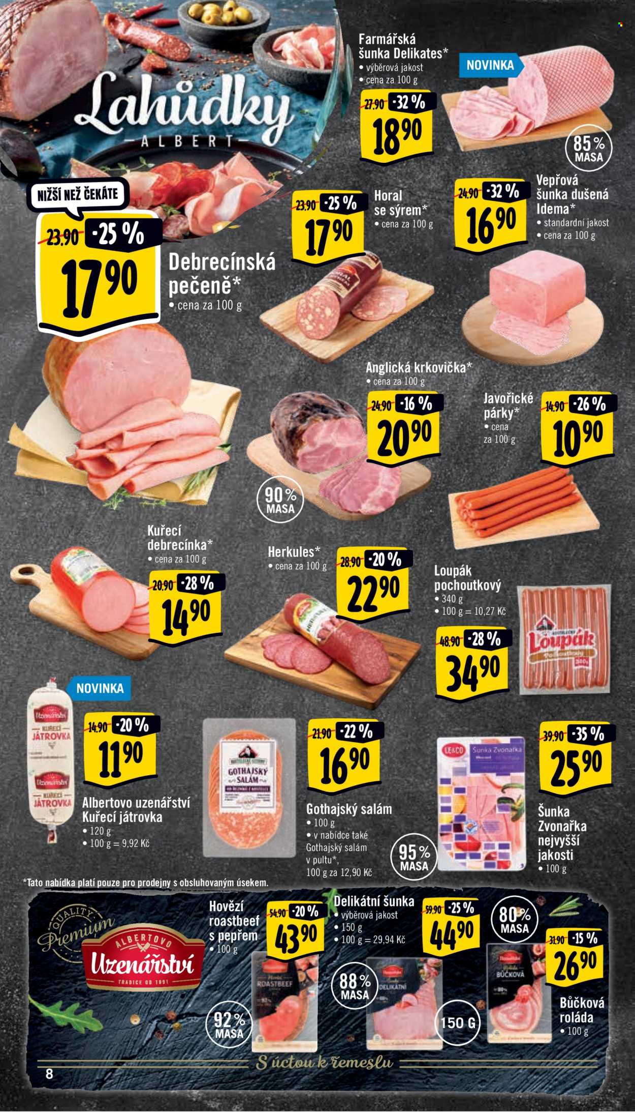 Leták Albert Supermarket - 24.8.2022 - 30.8.2022. Strana 8