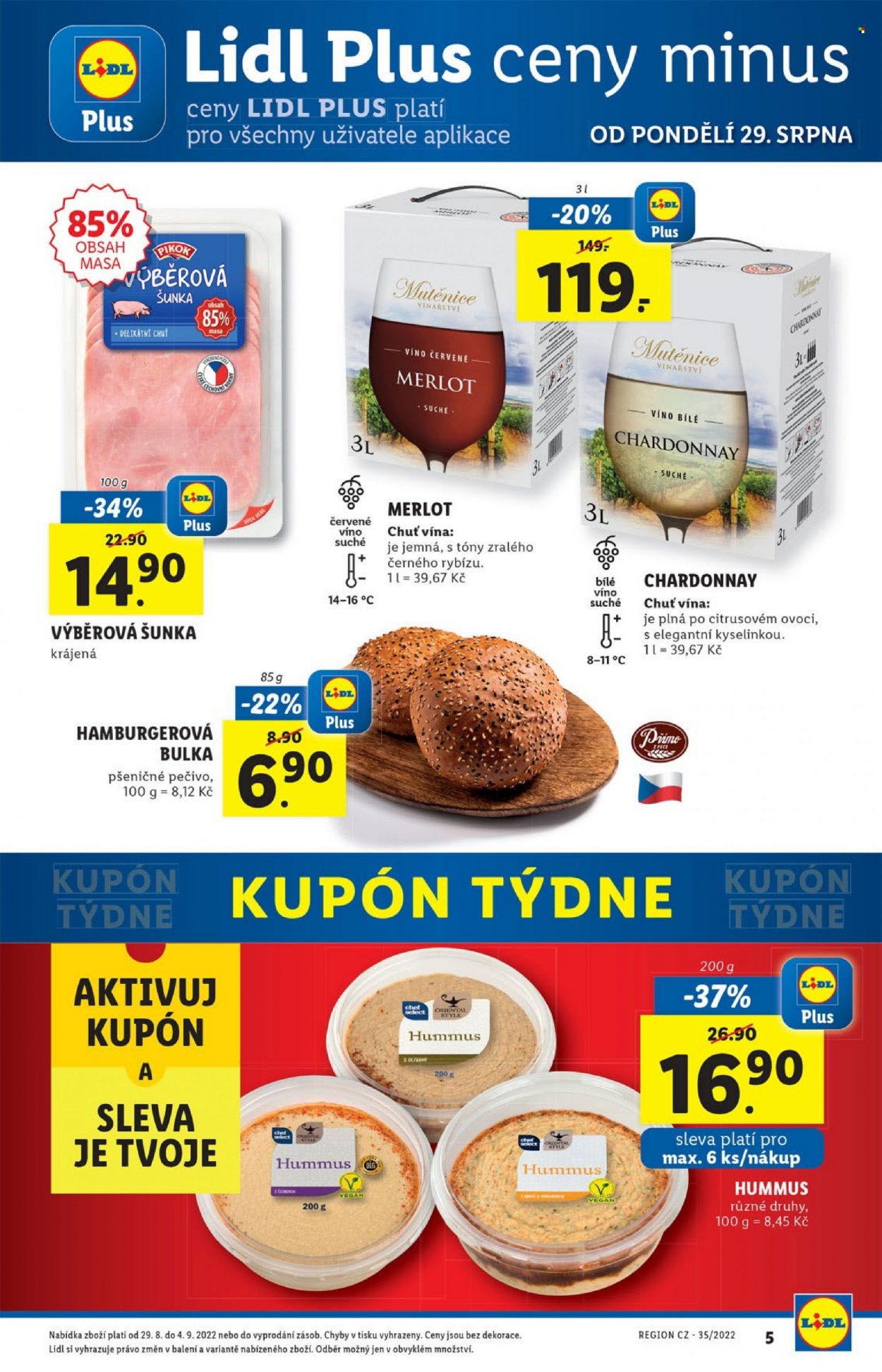 Leták Lidl - 29.8.2022 - 4.9.2022. Strana 5