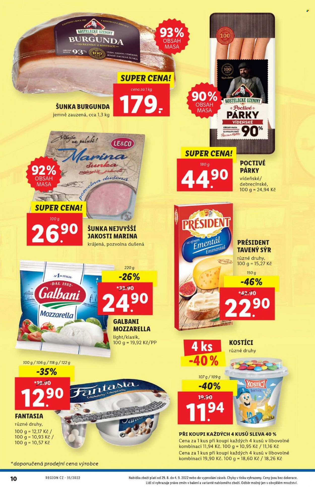 Leták Lidl - 29.8.2022 - 4.9.2022. Strana 10