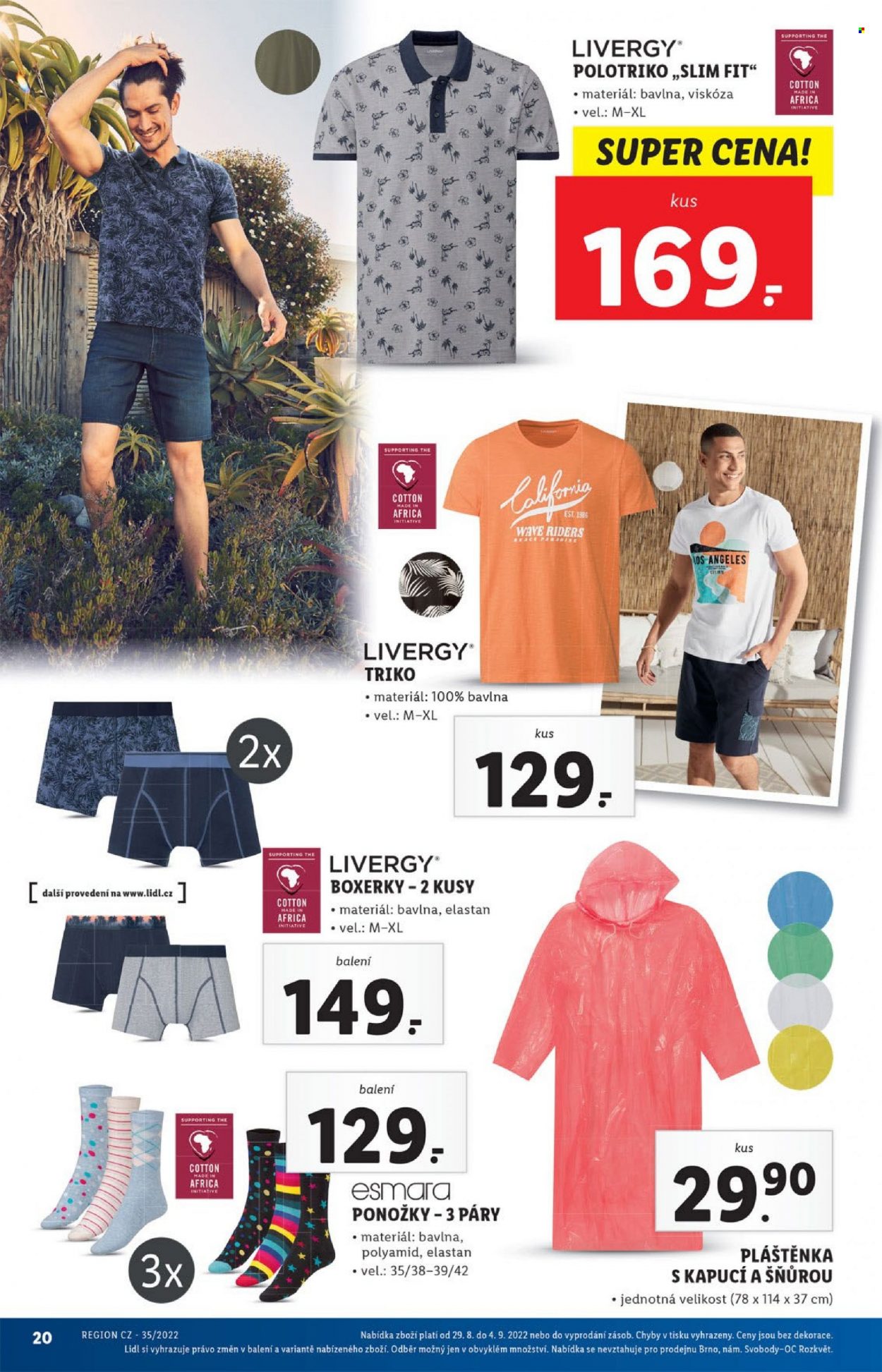 Leták Lidl - 29.8.2022 - 4.9.2022. Strana 20
