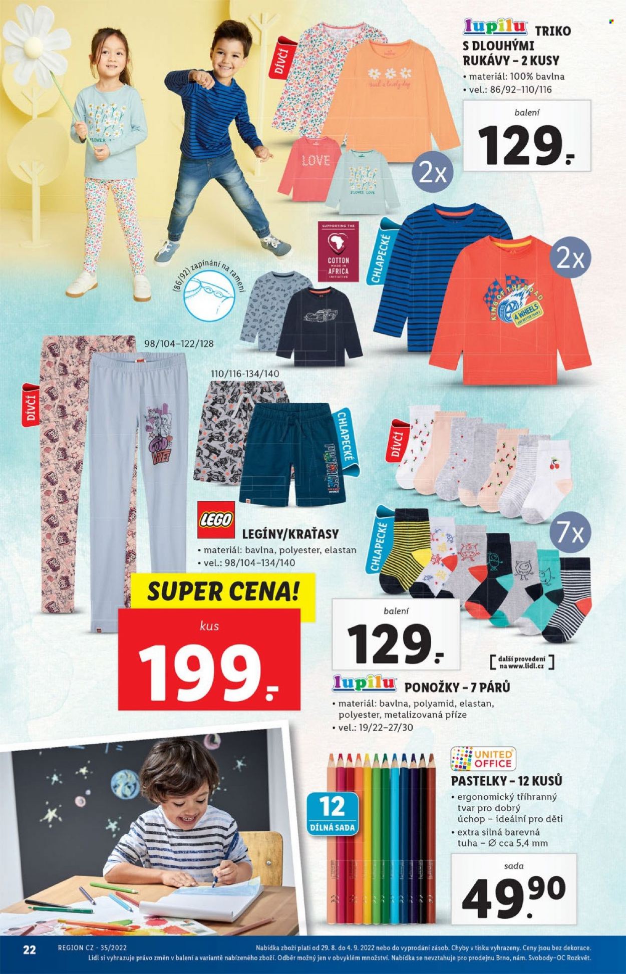 Leták Lidl - 29.8.2022 - 4.9.2022. Strana 22