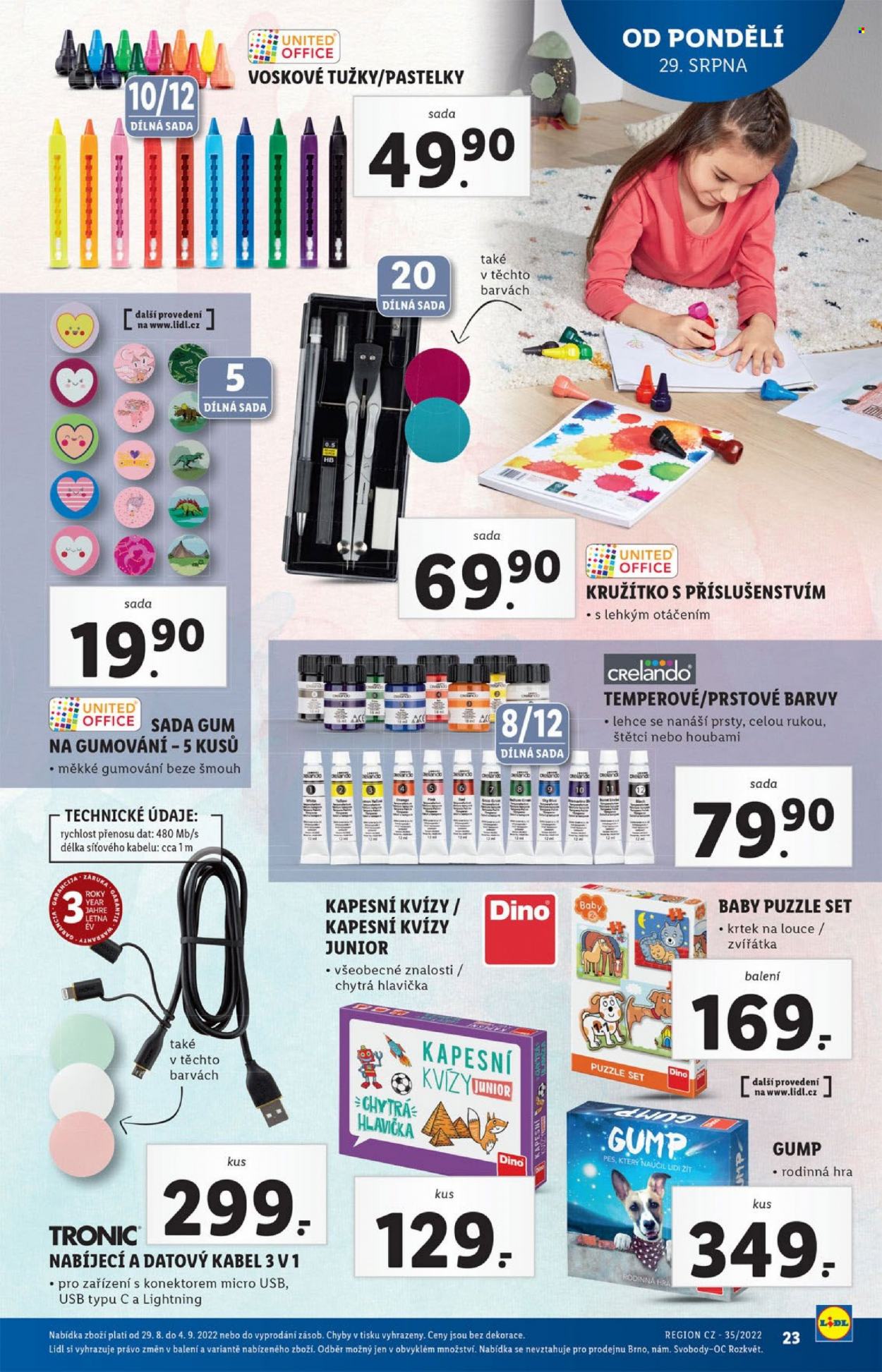 Leták Lidl - 29.8.2022 - 4.9.2022. Strana 23