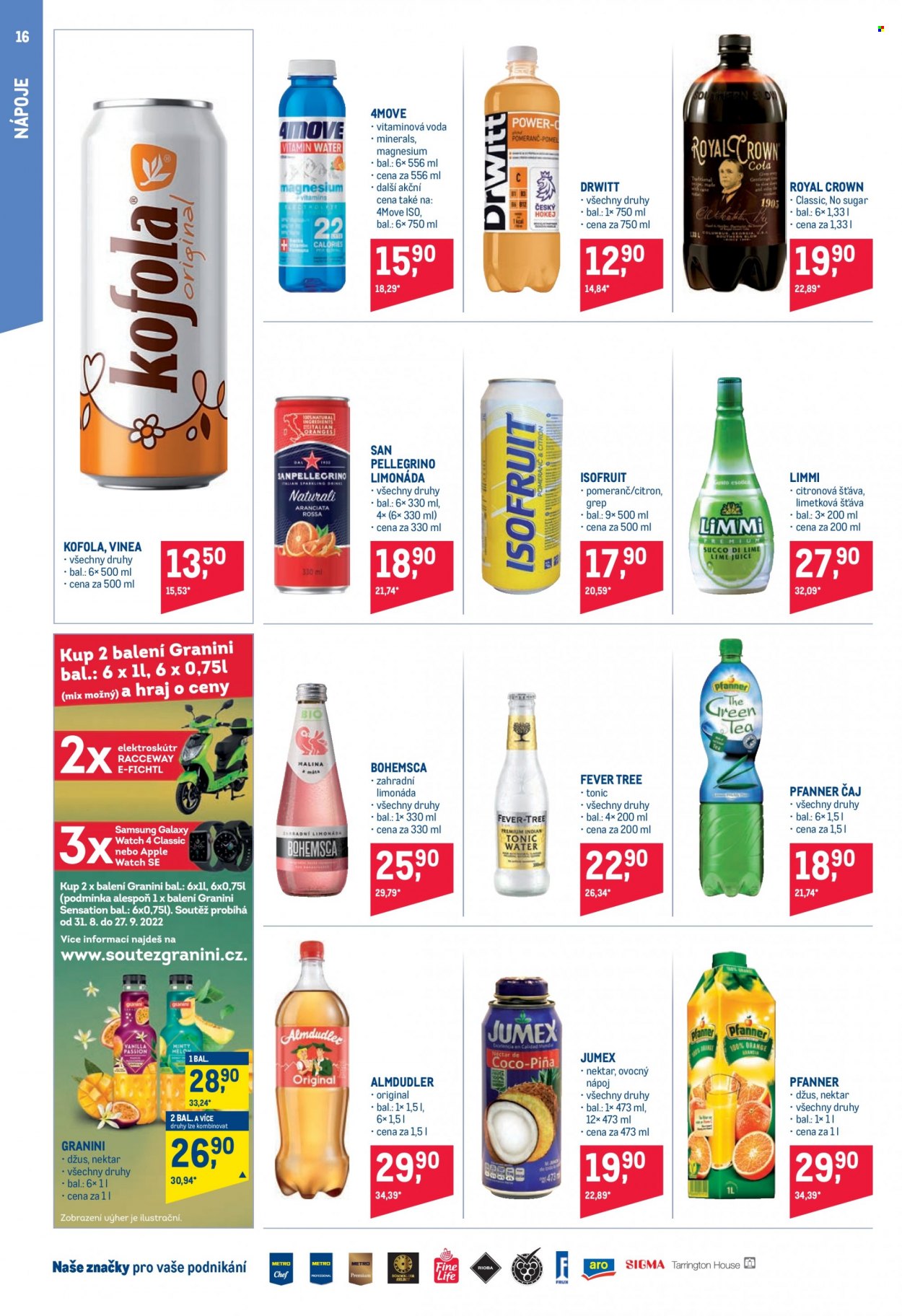 Leták MAKRO - 31.8.2022 - 13.9.2022. Strana 16