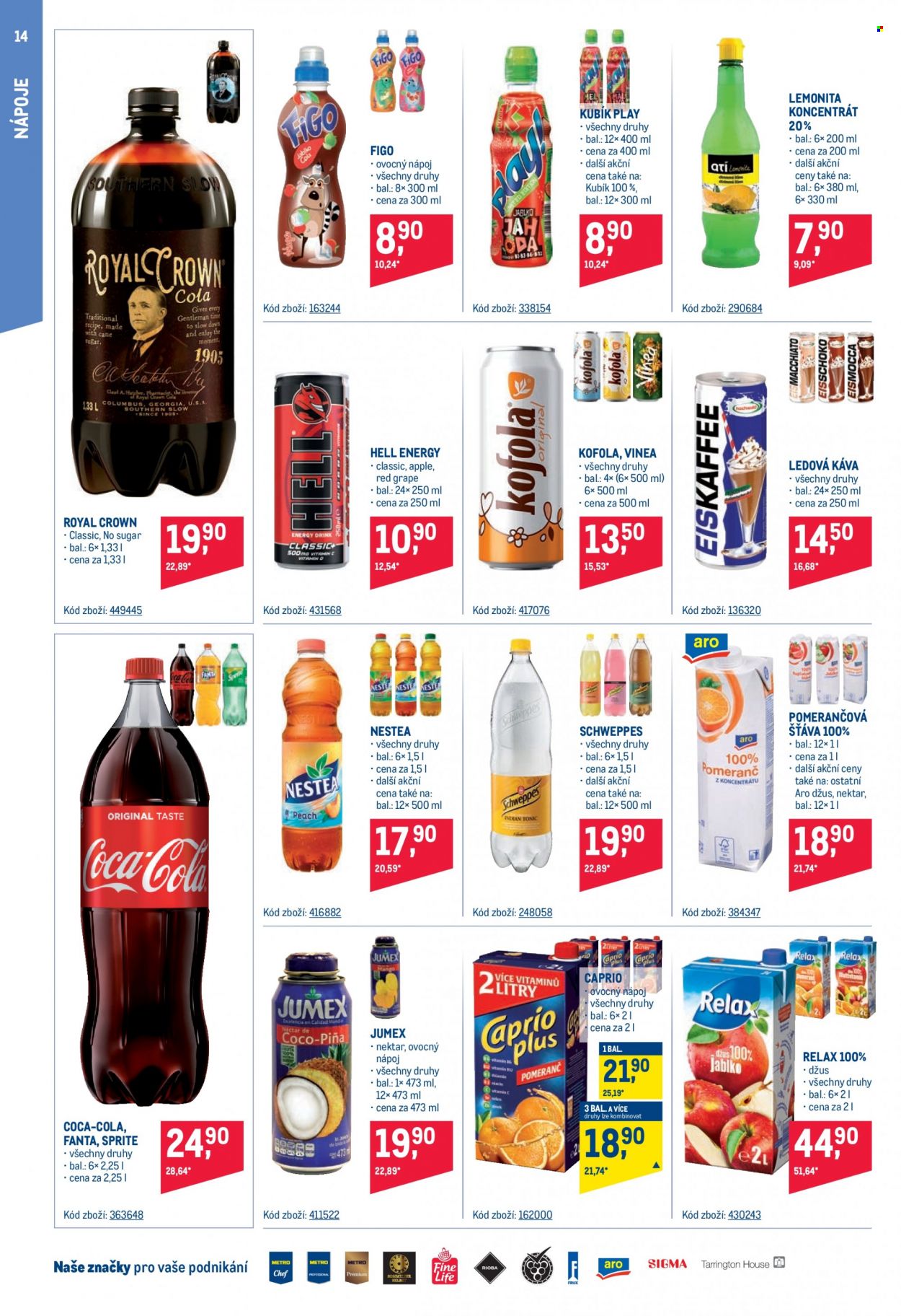 Leták MAKRO - 31.8.2022 - 13.9.2022. Strana 14