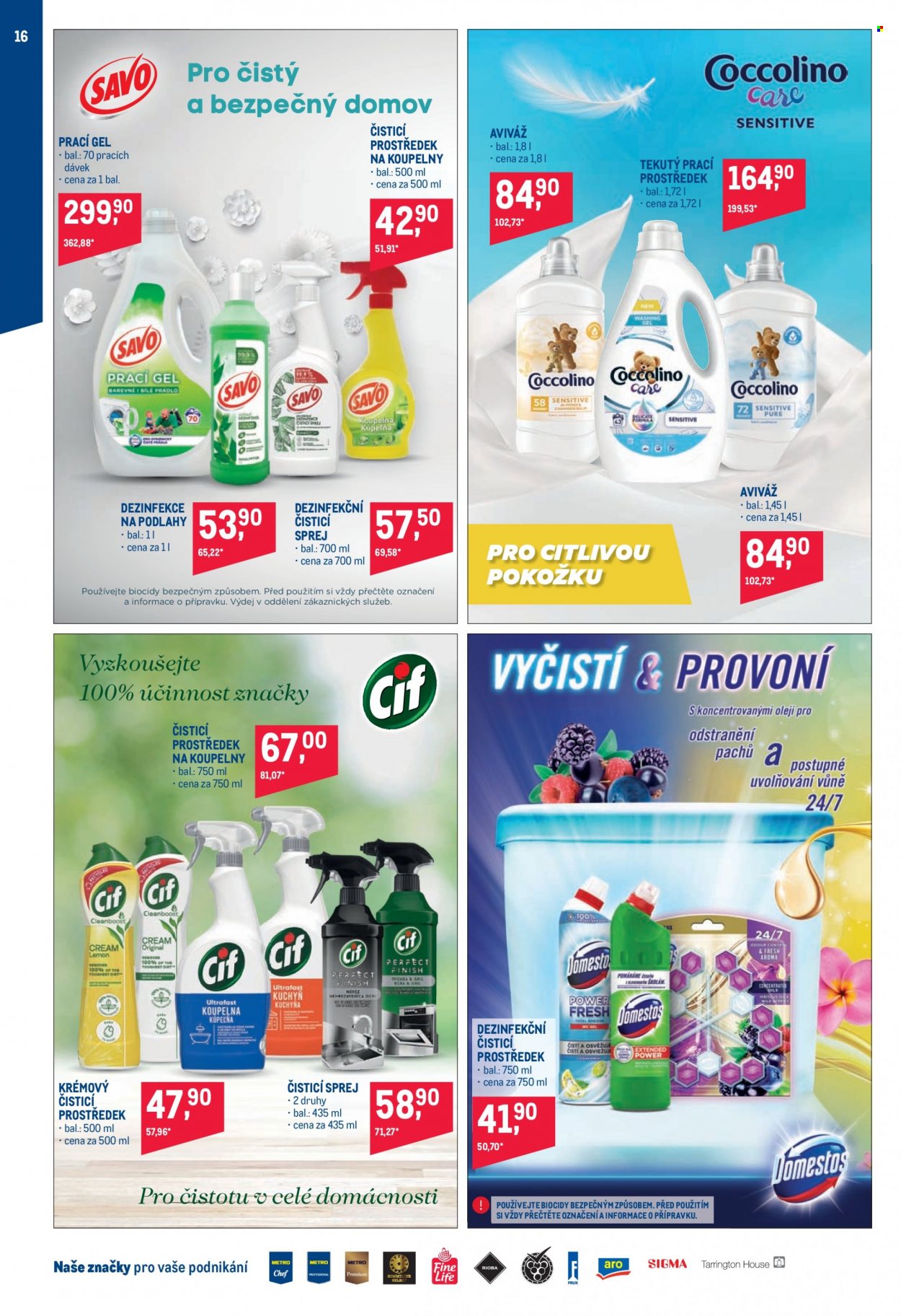 Leták MAKRO - 31.8.2022 - 27.9.2022. Strana 16