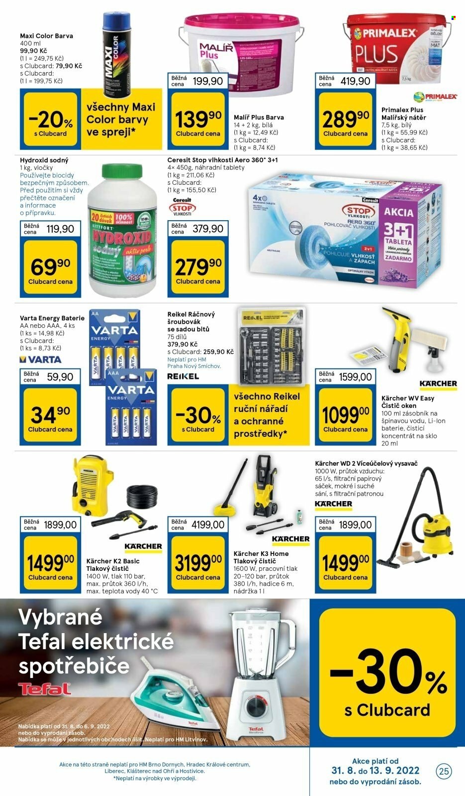 Leták TESCO - 31.8.2022 - 6.9.2022. Strana 25