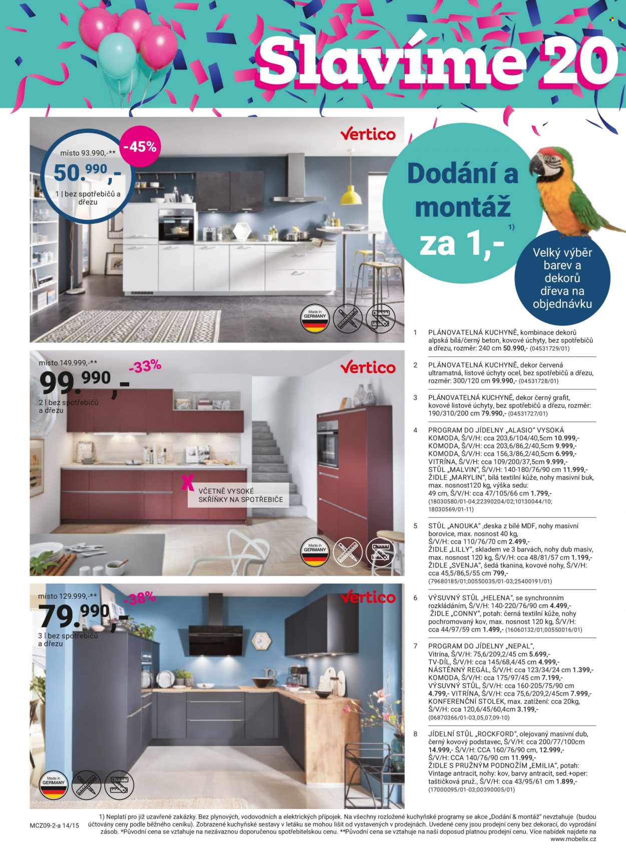 Leták MÖBELIX - 29.8.2022 - 11.9.2022. Strana 14