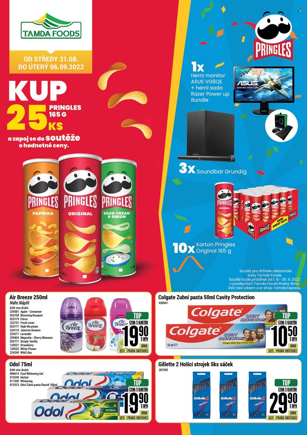 Leták Tamda Foods - 31.8.2022 - 6.9.2022. Strana 1