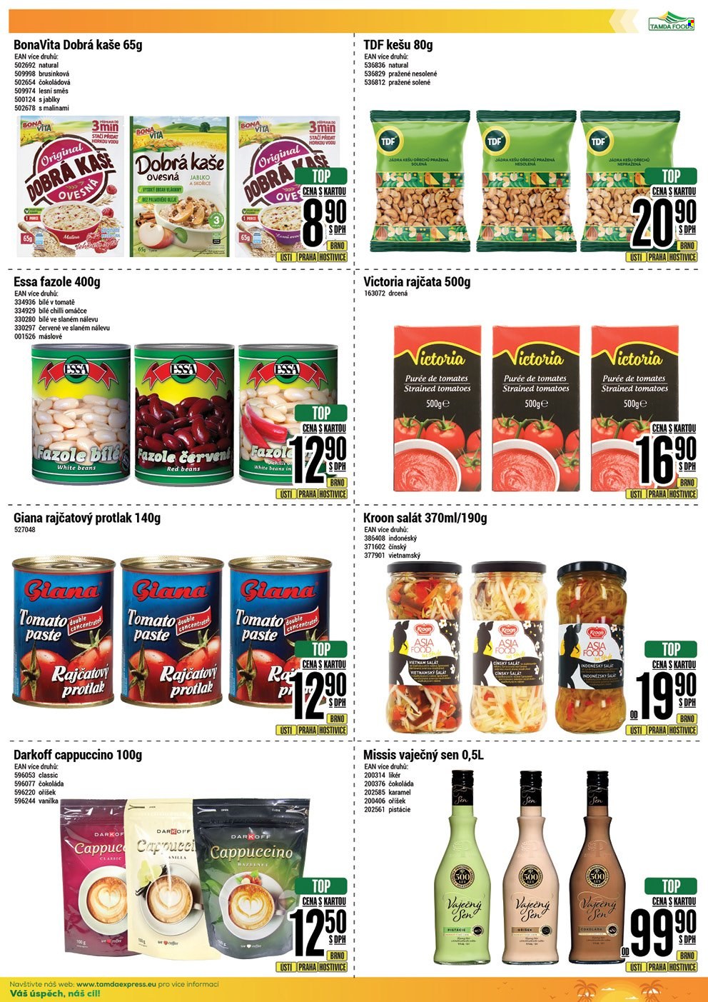 Leták Tamda Foods - 31.8.2022 - 6.9.2022. Strana 21