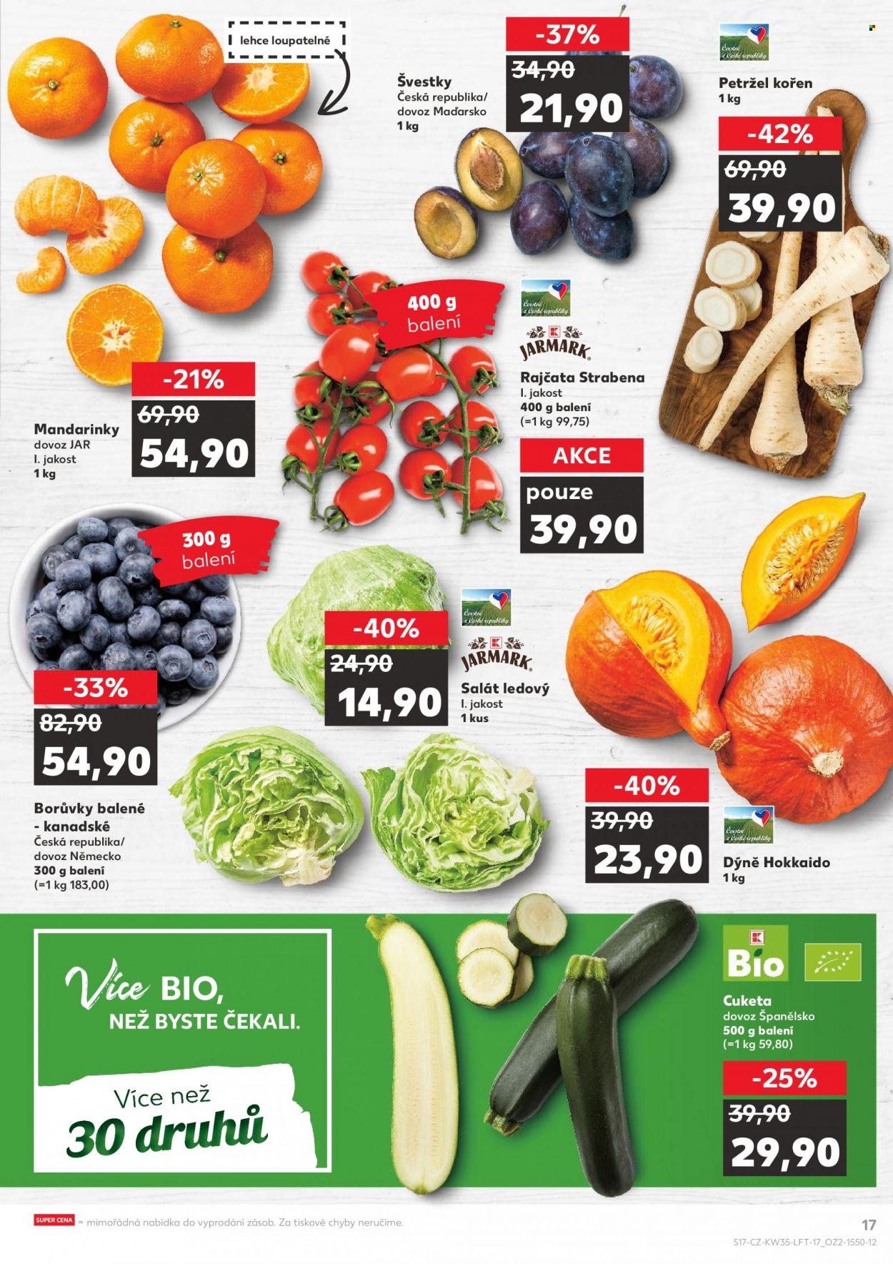 Leták Kaufland - 31.8.2022 - 6.9.2022. Strana 17