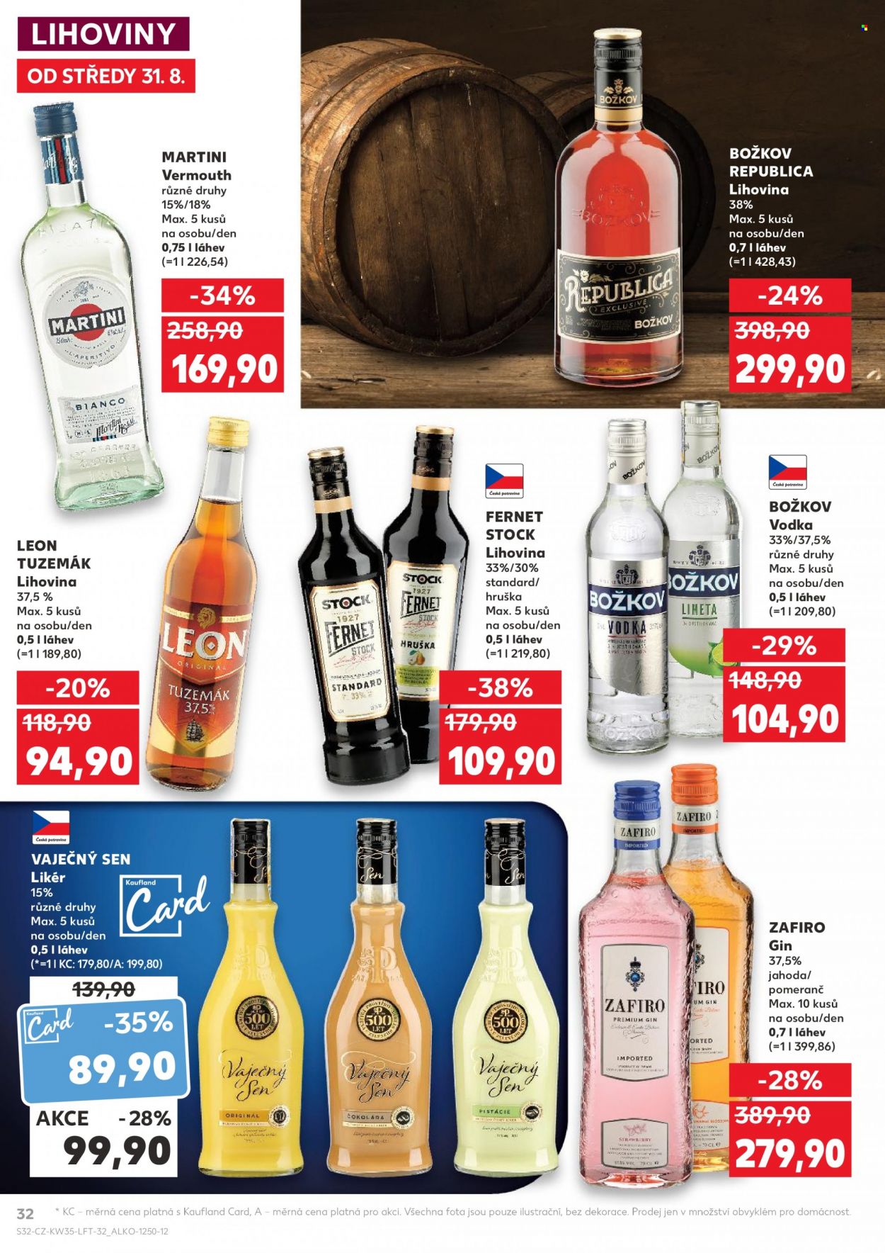 Leták Kaufland - 31.8.2022 - 6.9.2022. Strana 32