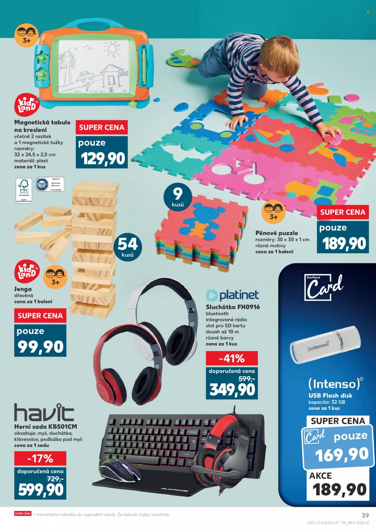 Leták Kaufland - 31.8.2022 - 6.9.2022. Strana 39