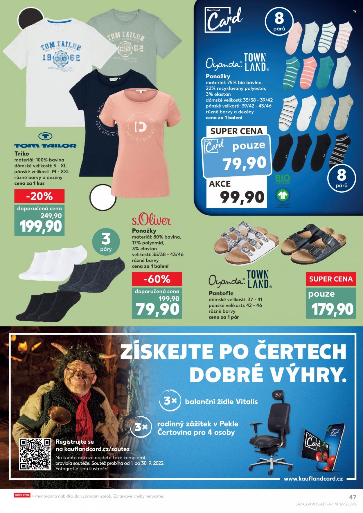 Leták Kaufland - 31.8.2022 - 6.9.2022. Strana 47