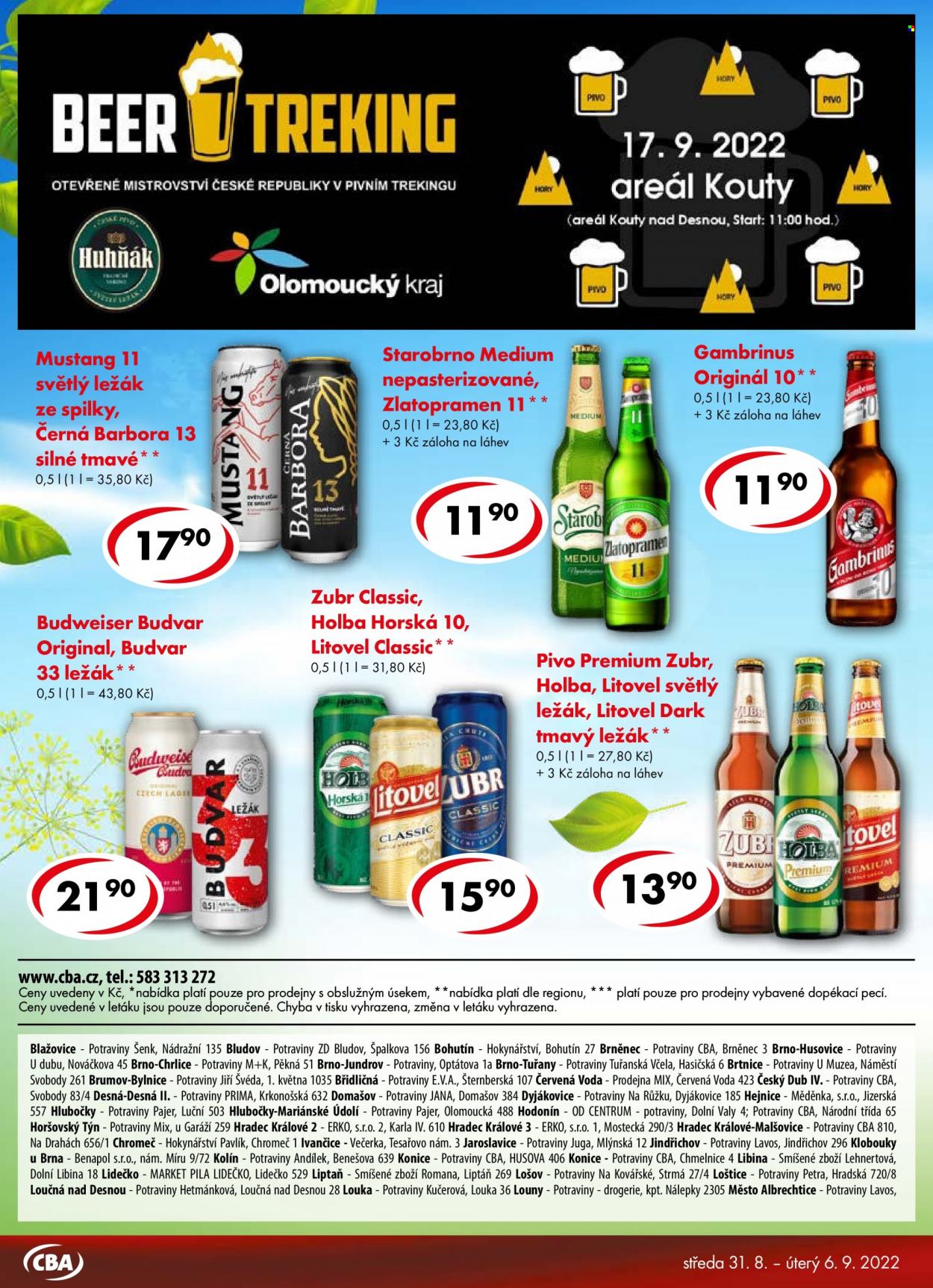 Leták CBA Premium - 31.8.2022 - 6.9.2022. Strana 4