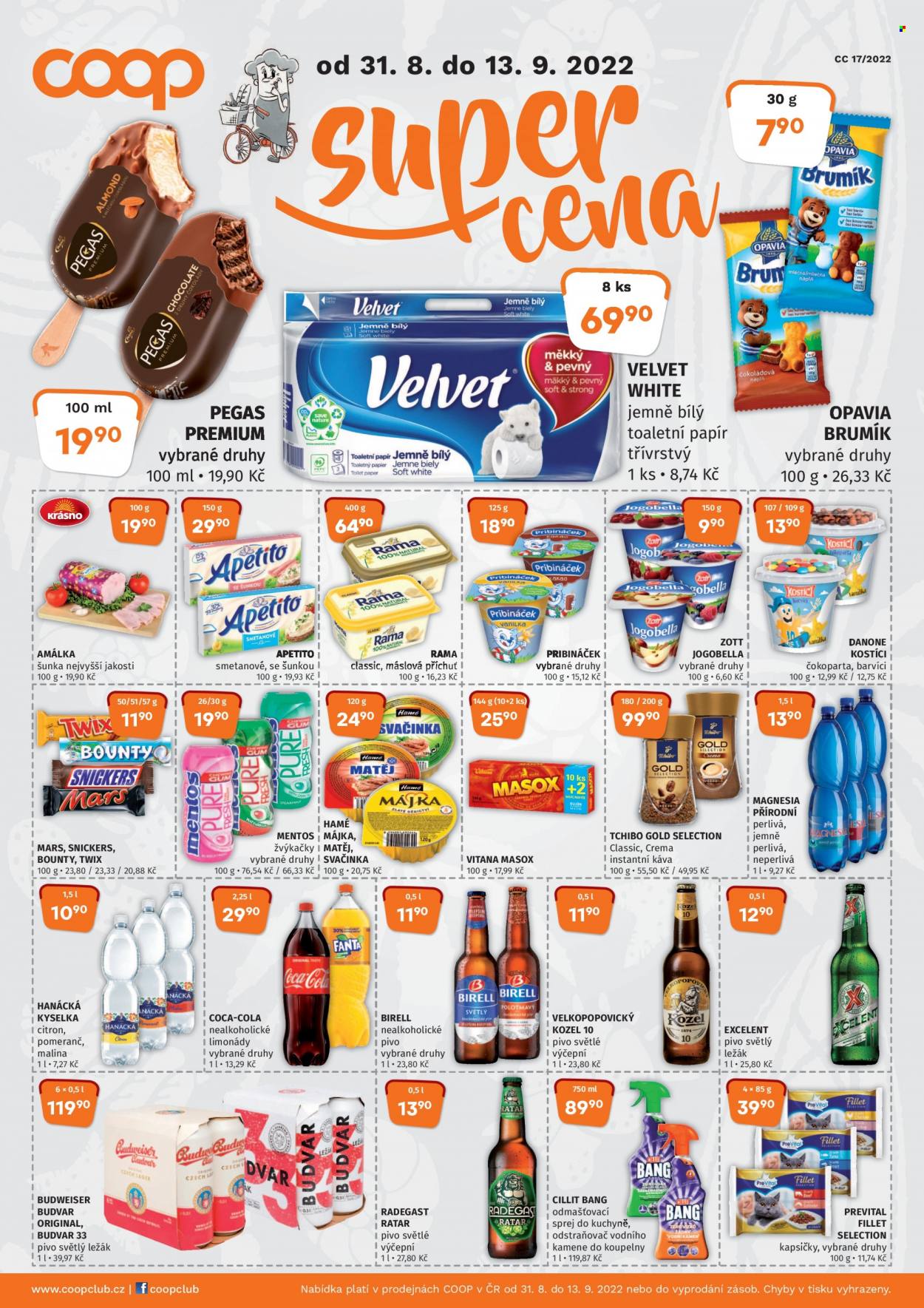 Leták coop TERNO - 31.8.2022 - 13.9.2022. Strana 2