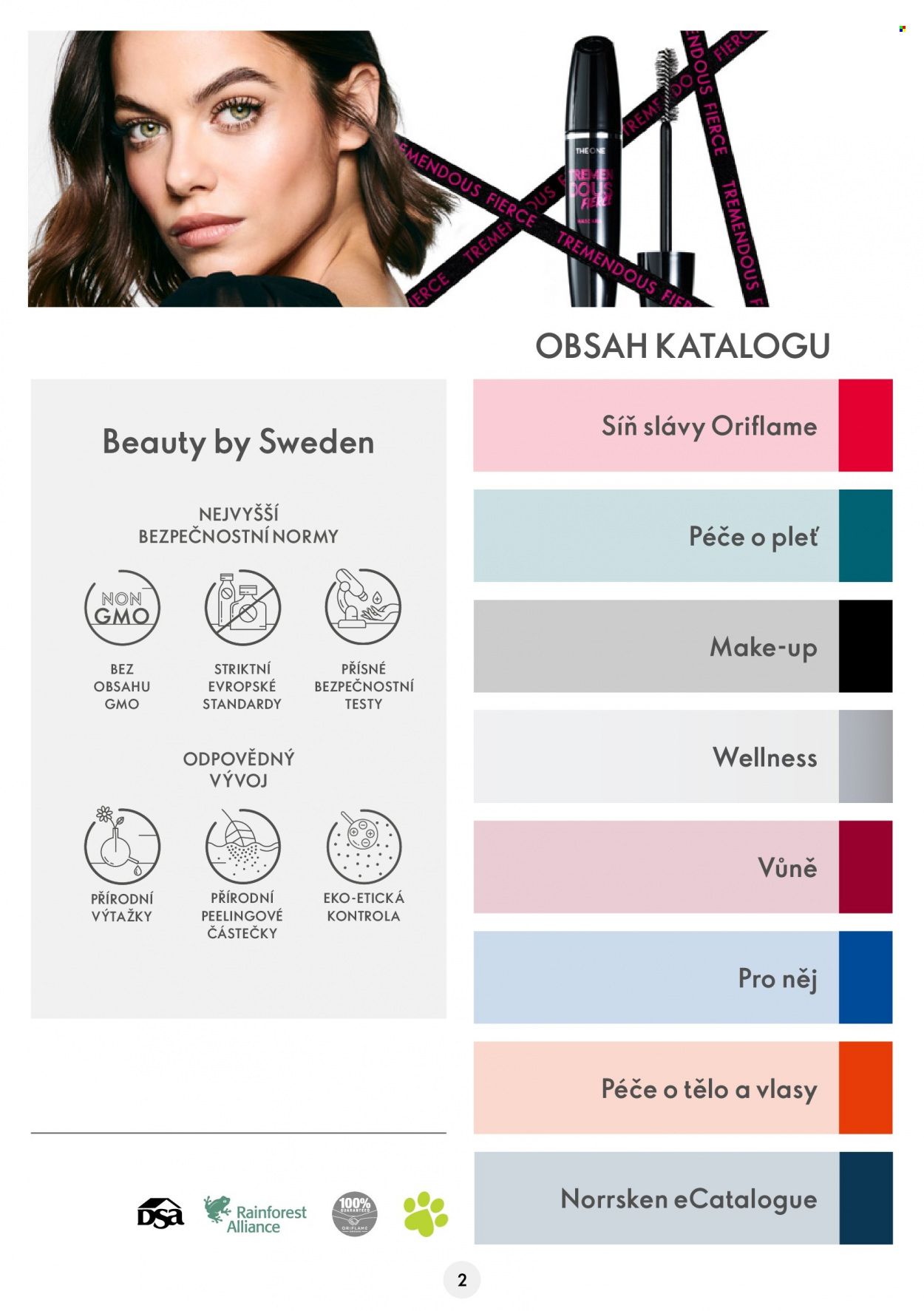 Leták ORIFLAME - 31.8.2022 - 20.9.2022. Strana 2