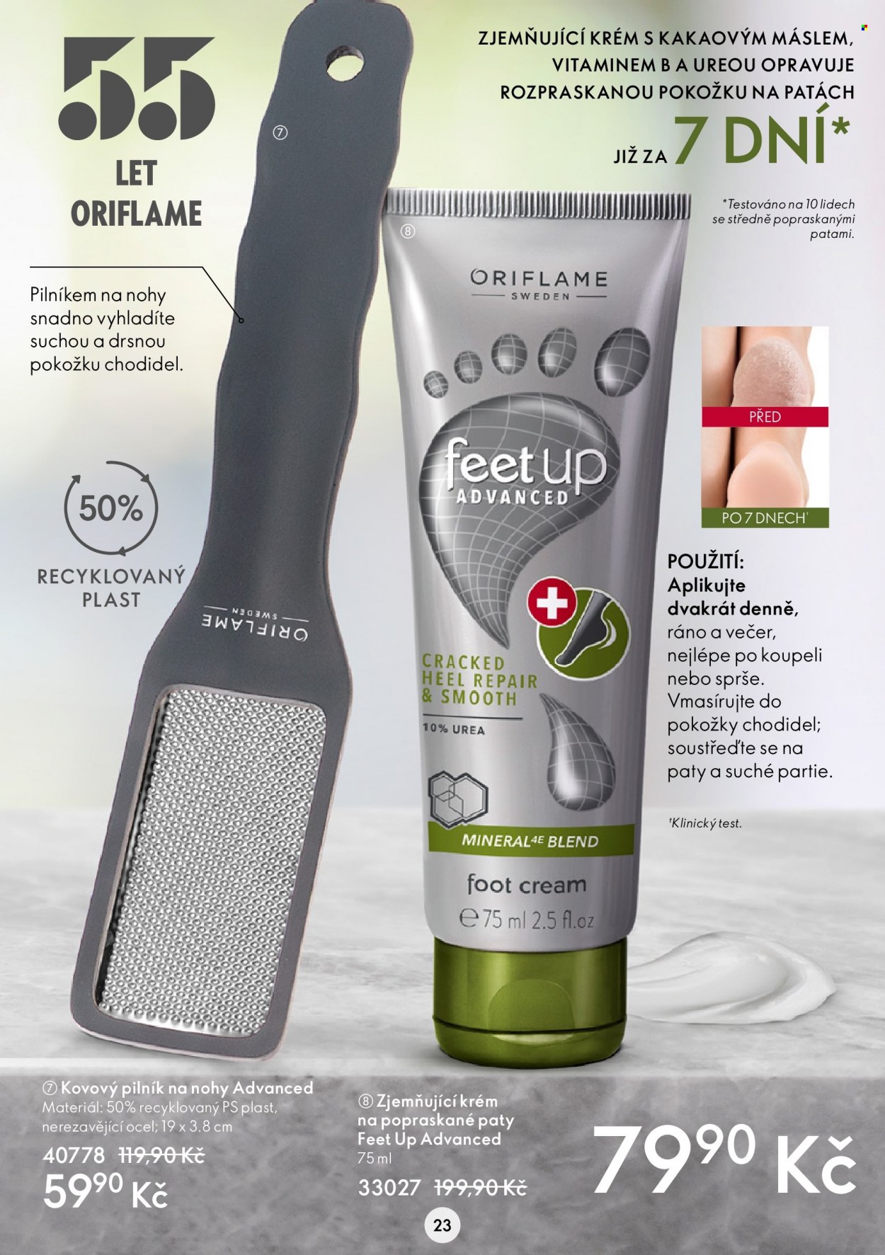 Leták ORIFLAME - 31.8.2022 - 20.9.2022. Strana 23