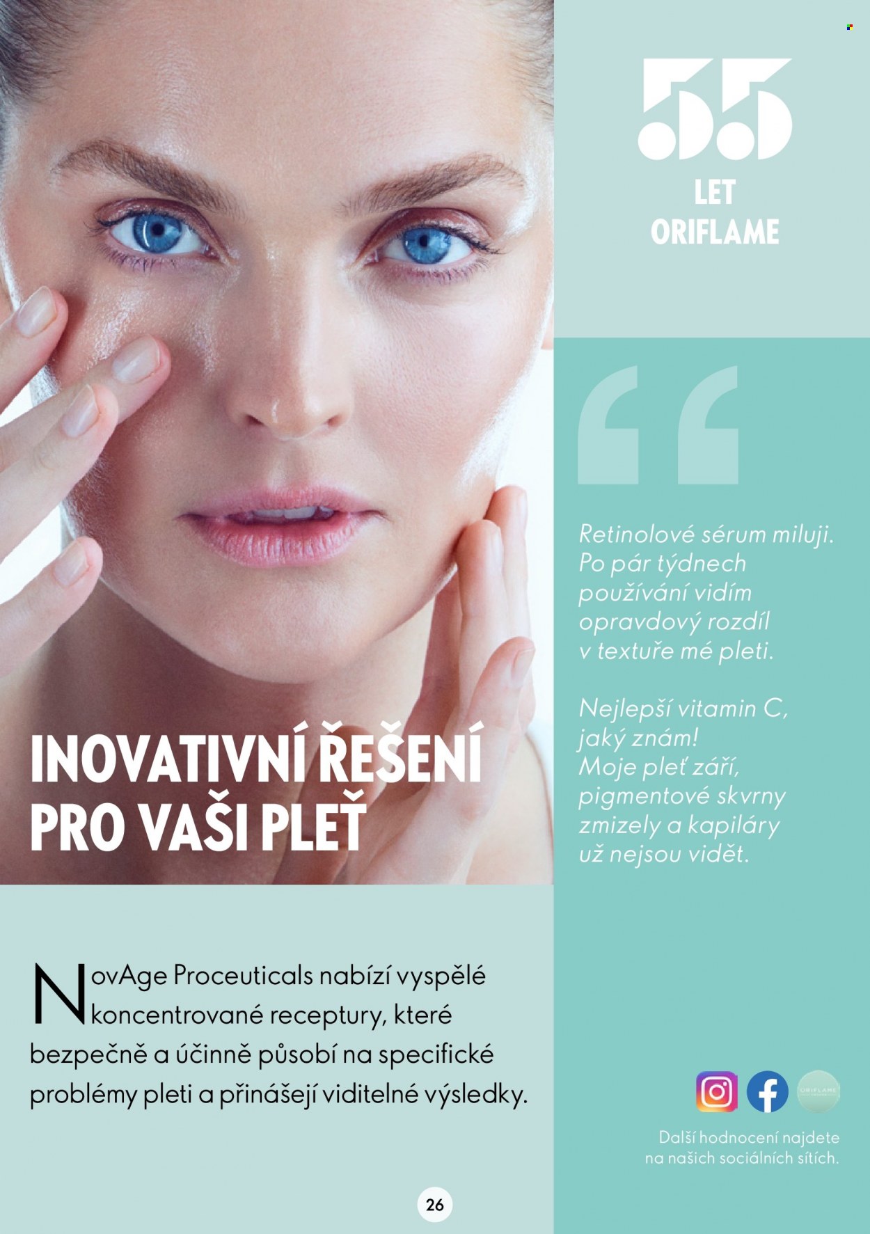Leták ORIFLAME - 31.8.2022 - 20.9.2022. Strana 26