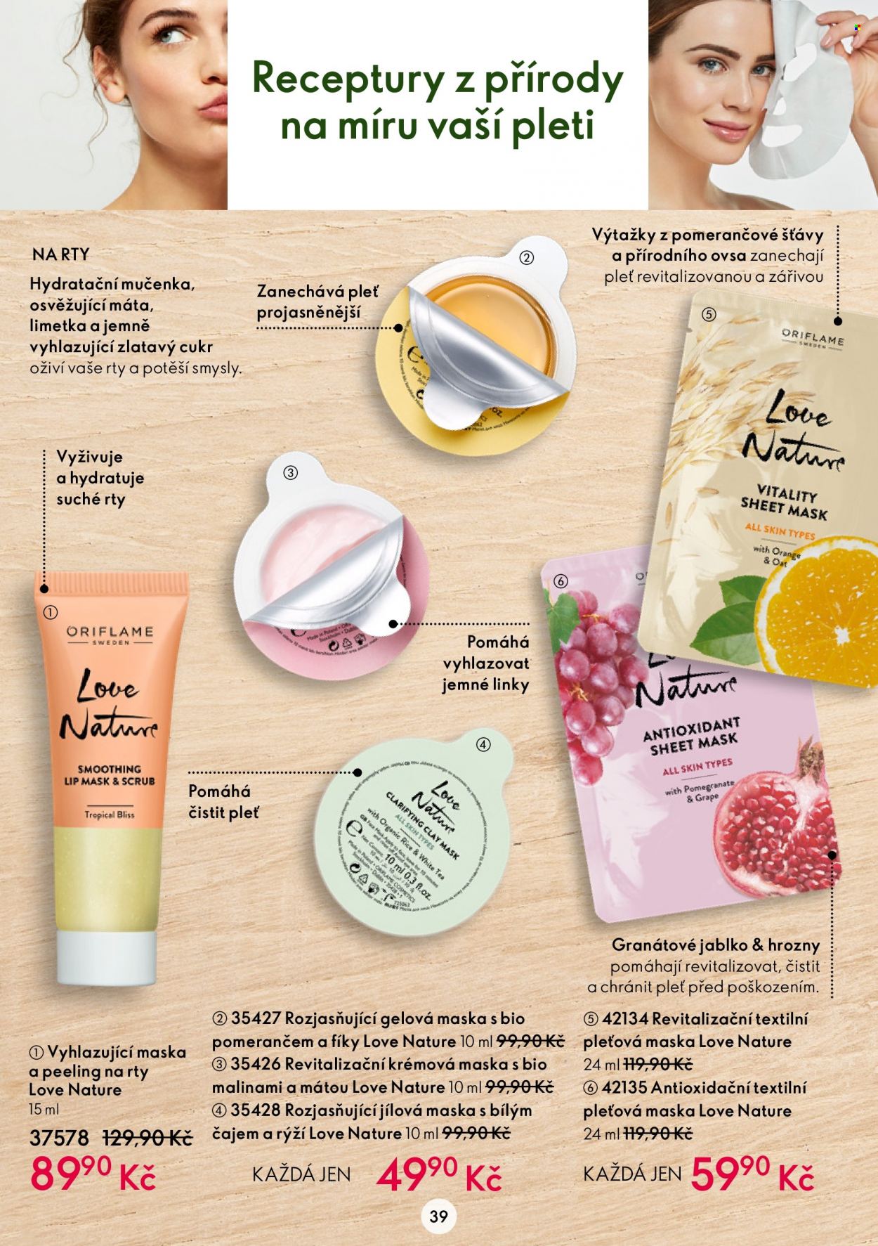 Leták ORIFLAME - 31.8.2022 - 20.9.2022. Strana 39