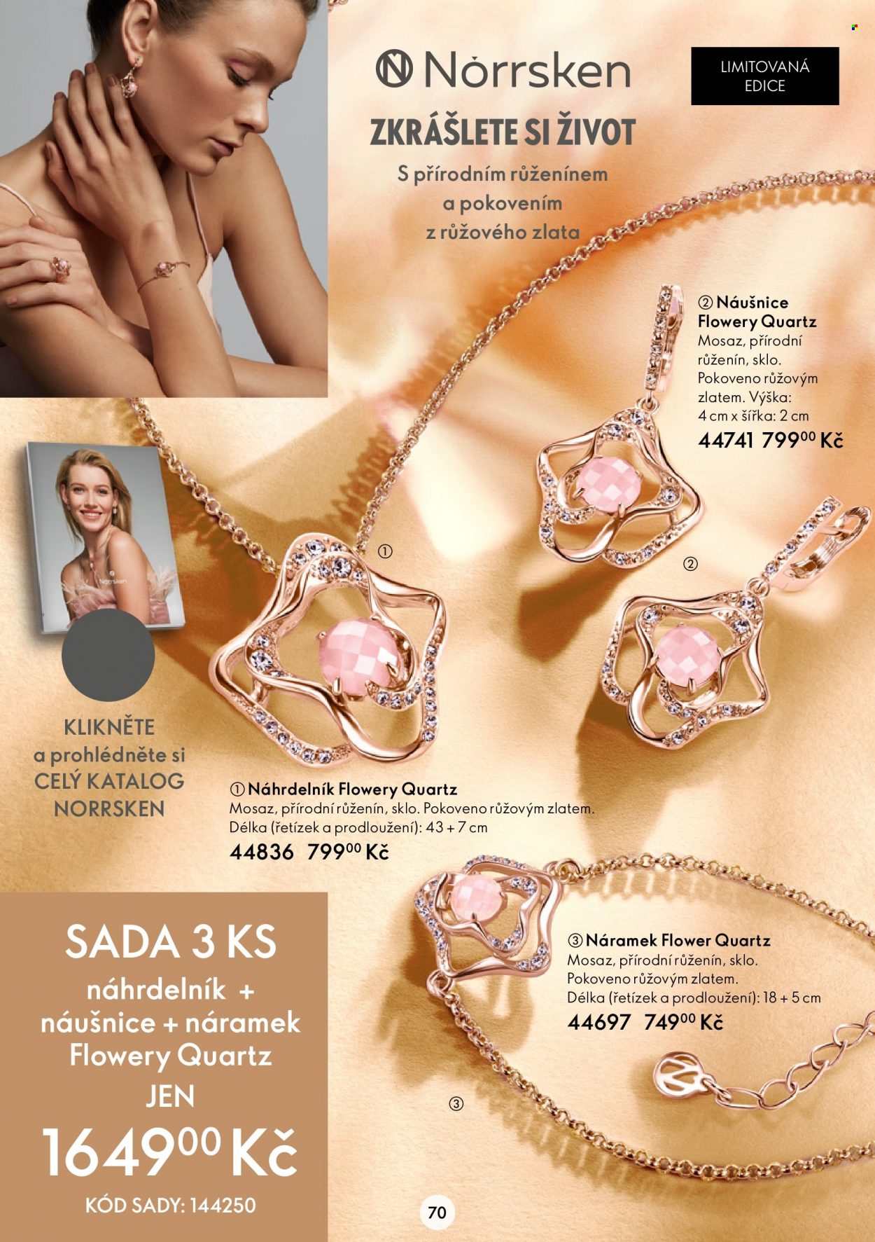 Leták ORIFLAME - 31.8.2022 - 20.9.2022. Strana 70
