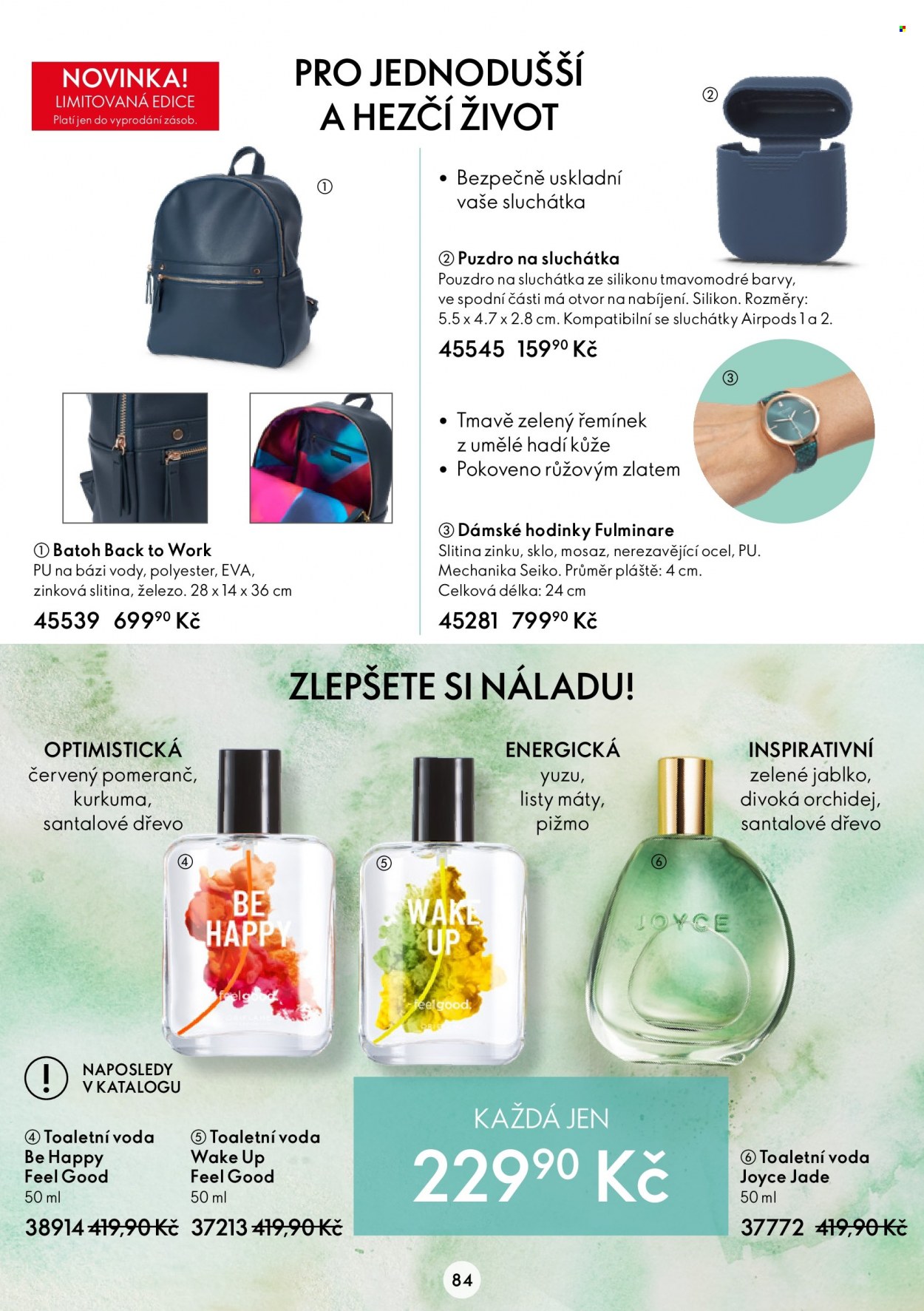 Leták ORIFLAME - 31.8.2022 - 20.9.2022. Strana 84