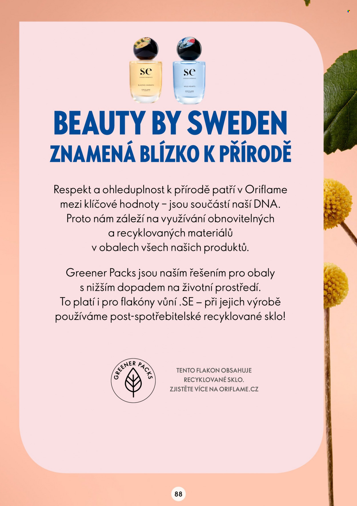 Leták ORIFLAME - 31.8.2022 - 20.9.2022. Strana 88
