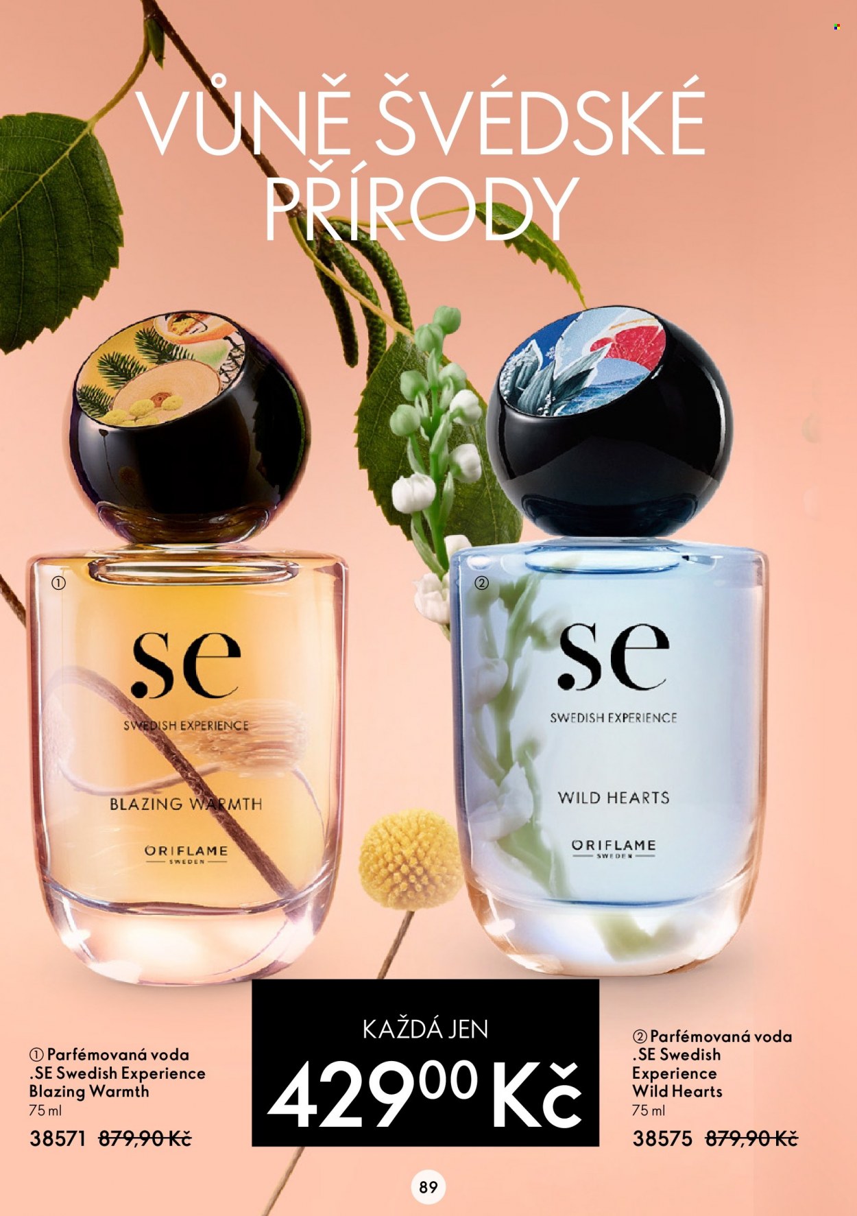 Leták ORIFLAME - 31.8.2022 - 20.9.2022. Strana 89