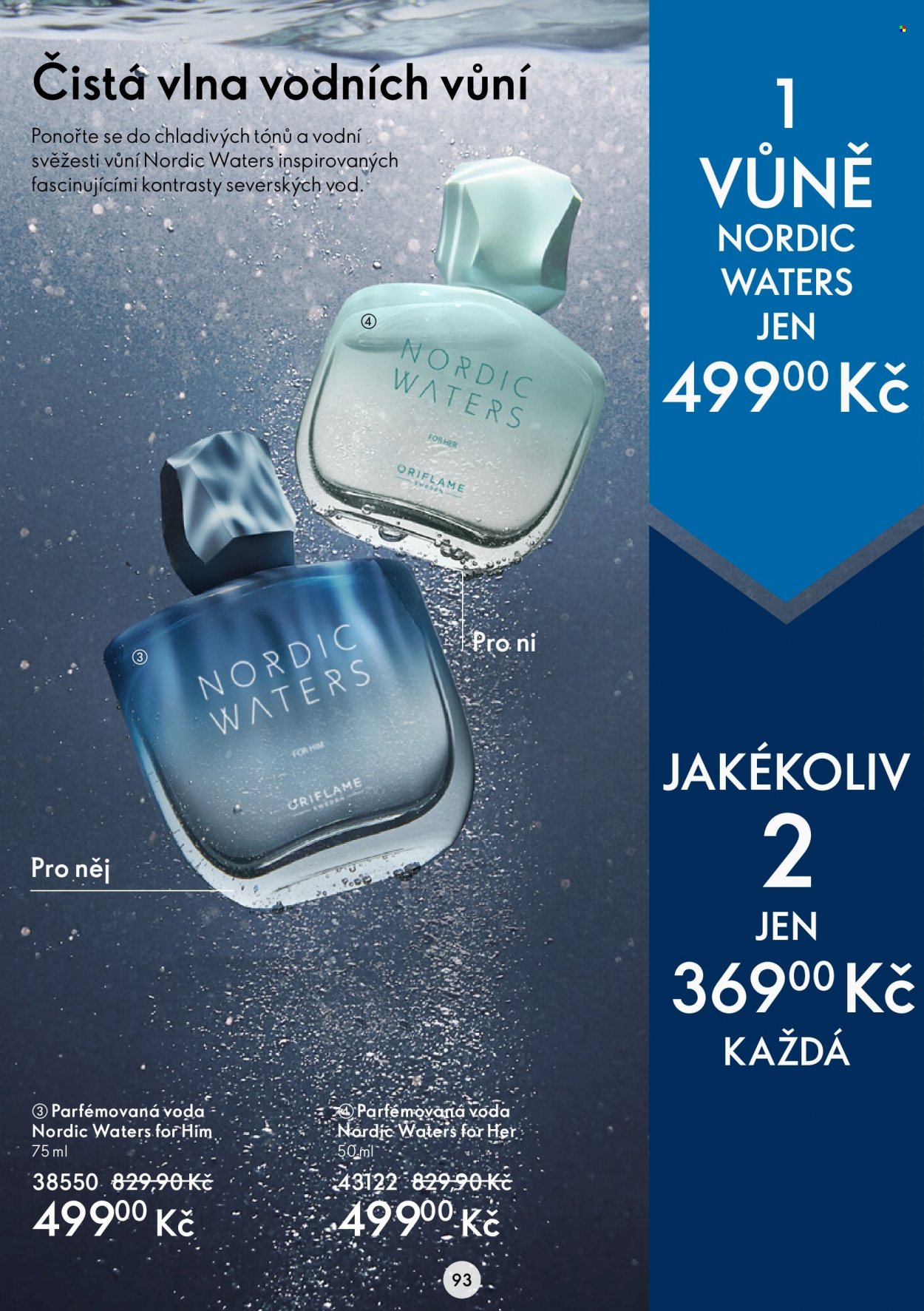Leták ORIFLAME - 31.8.2022 - 20.9.2022. Strana 93