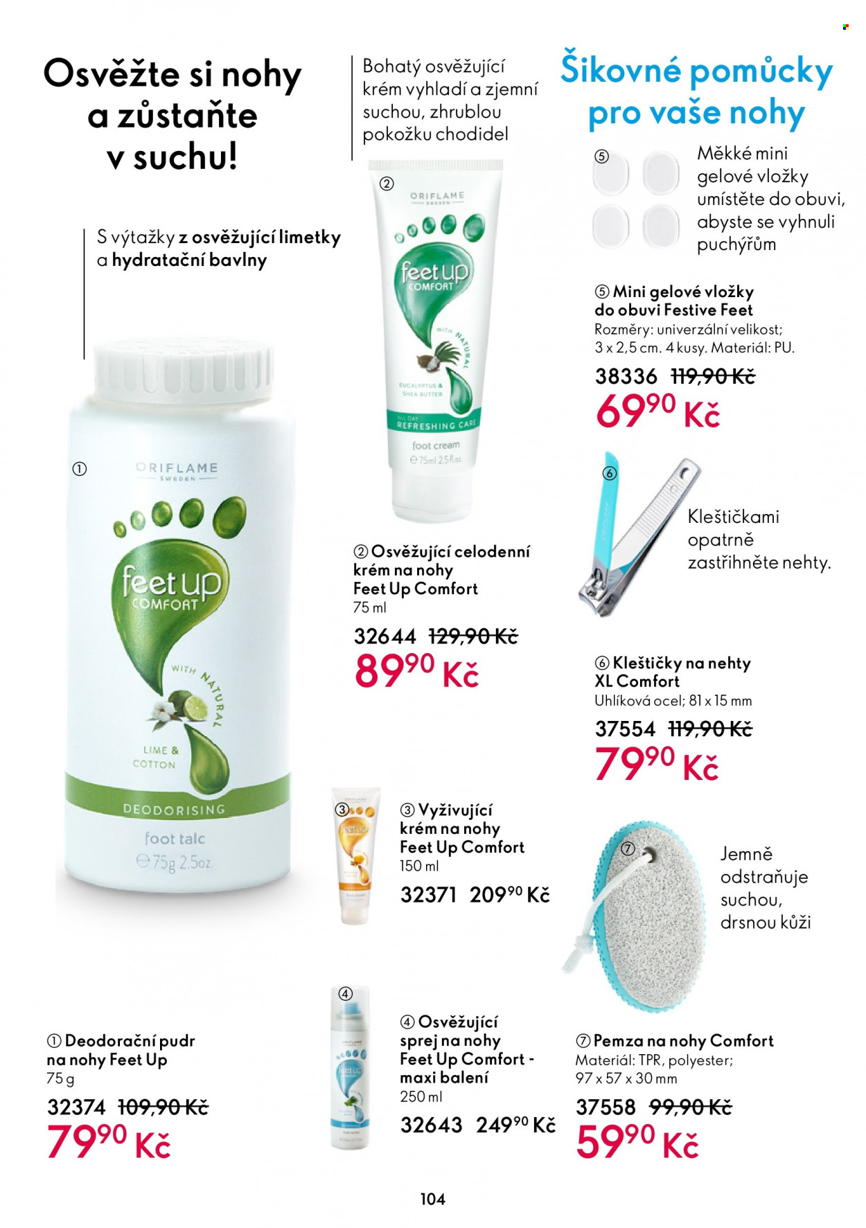 Leták ORIFLAME - 31.8.2022 - 20.9.2022. Strana 104
