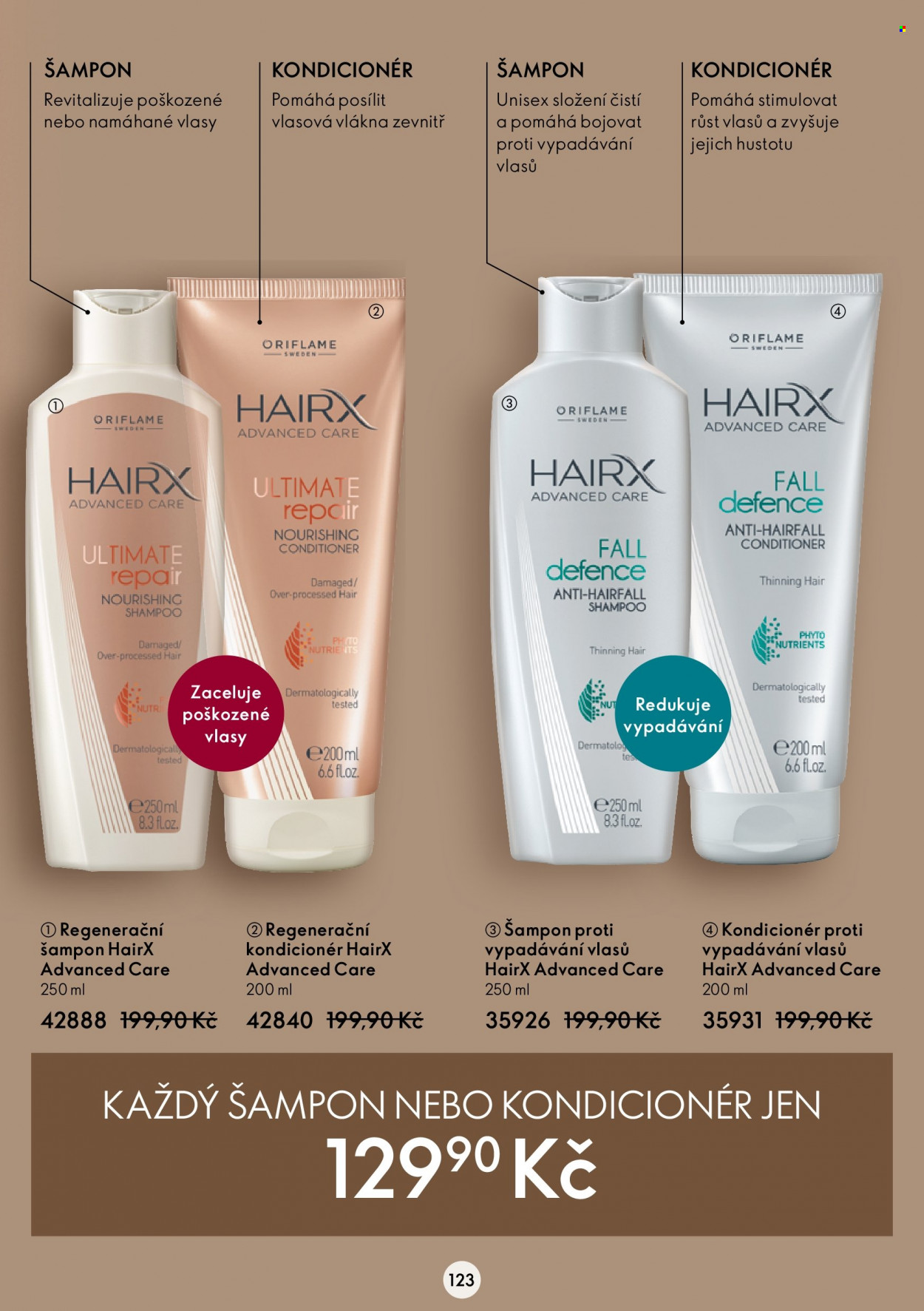 Leták ORIFLAME - 31.8.2022 - 20.9.2022. Strana 123